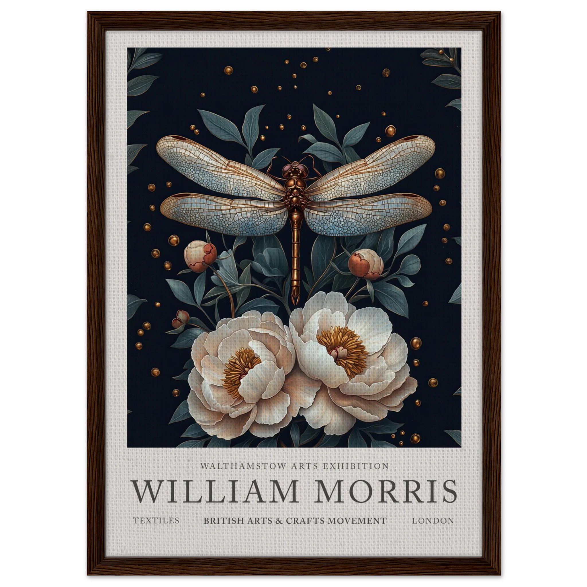 Dragonfly Dazzle - William Morris