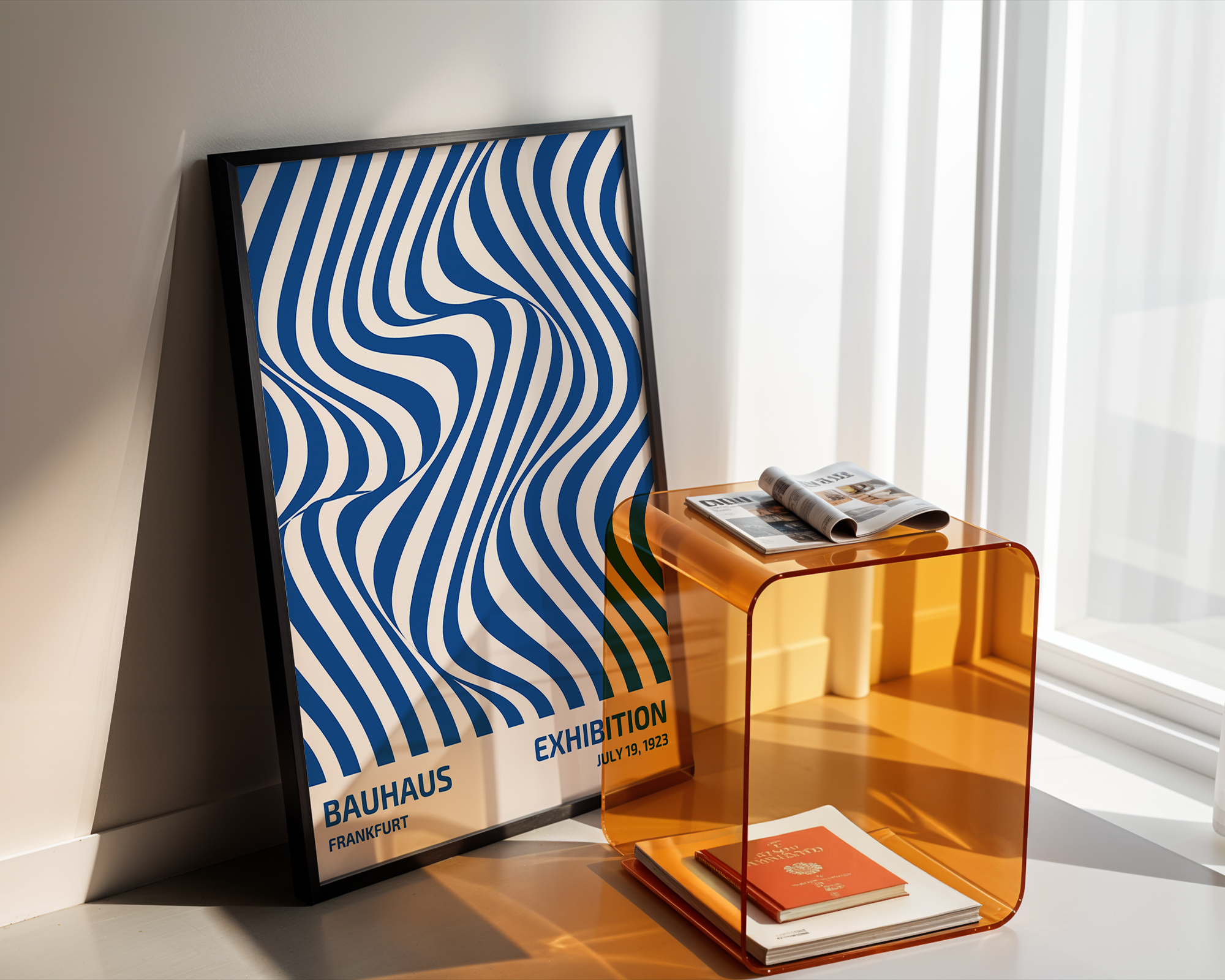 bauhaus-optical-waves-blue-edition-1923 mockup