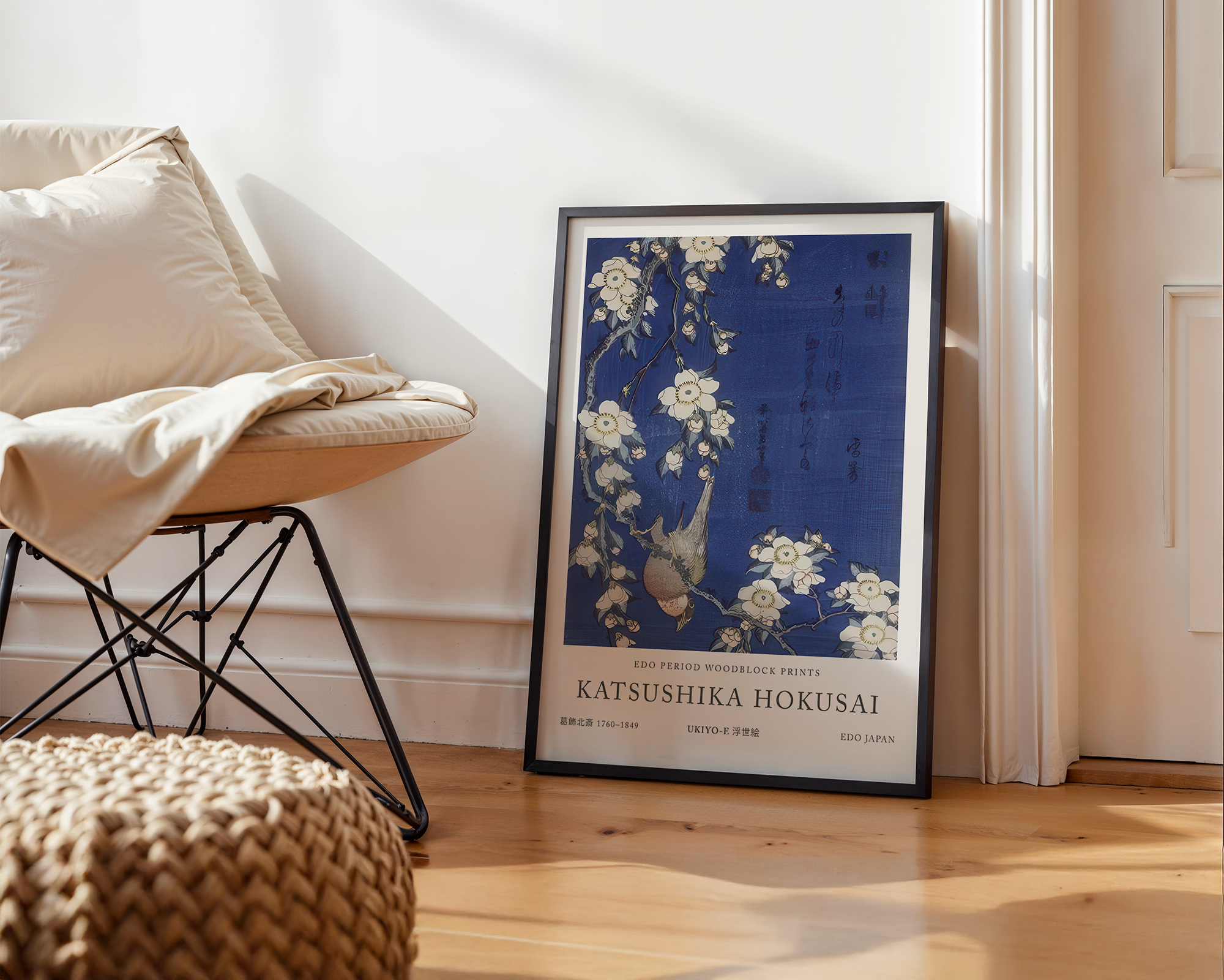 bullfinch-and-weeping-cherry-blossoms-fine-art-print mockup