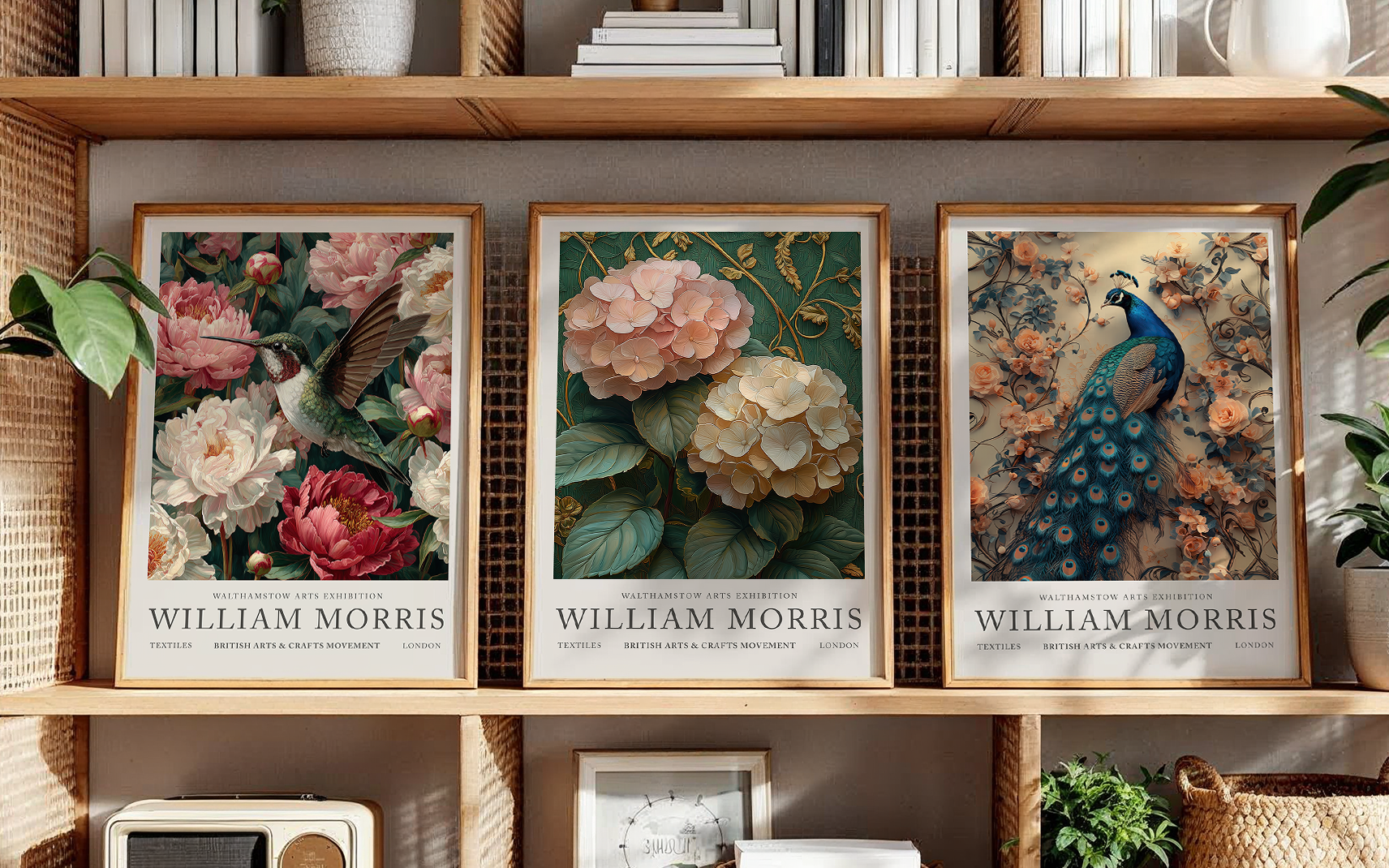 William Morris Fine Art - 3 Print Bundle (A3)
