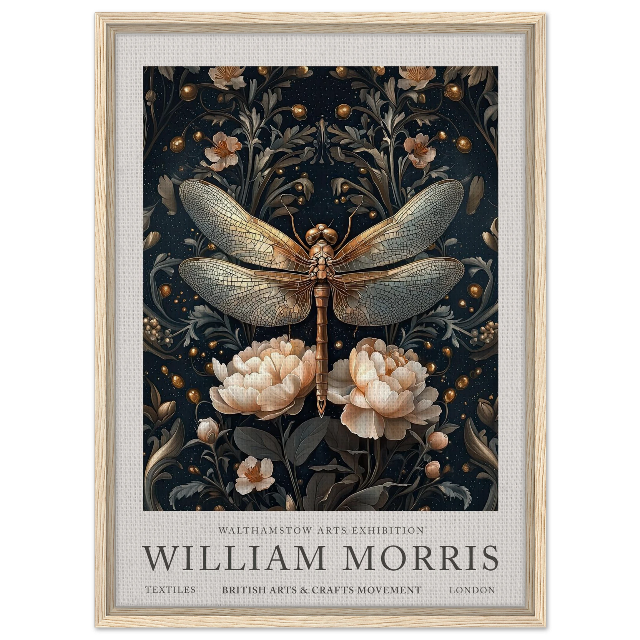 Dragonfly Gleam - William Morris