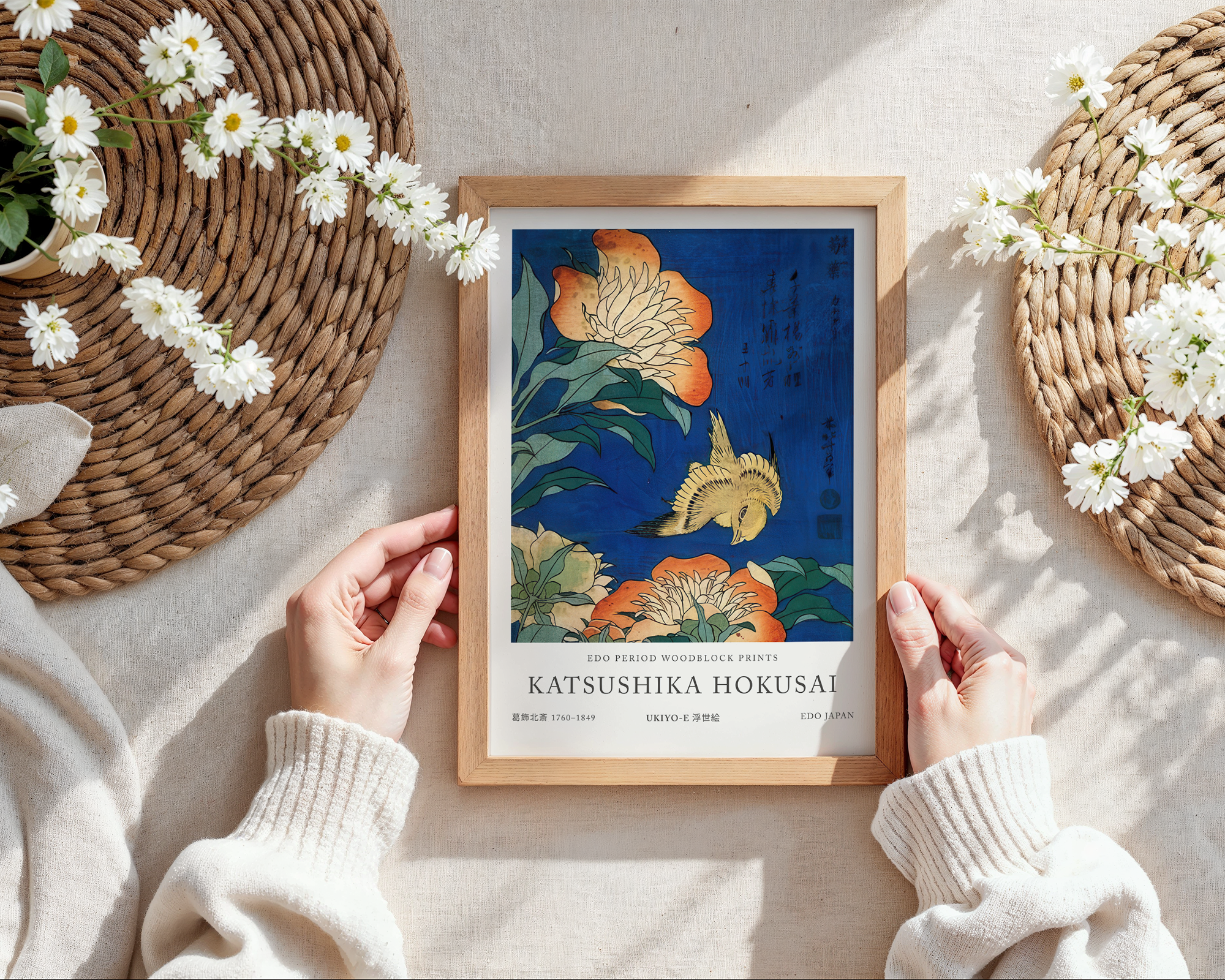 canary-and-peony-fine-art-print mockup