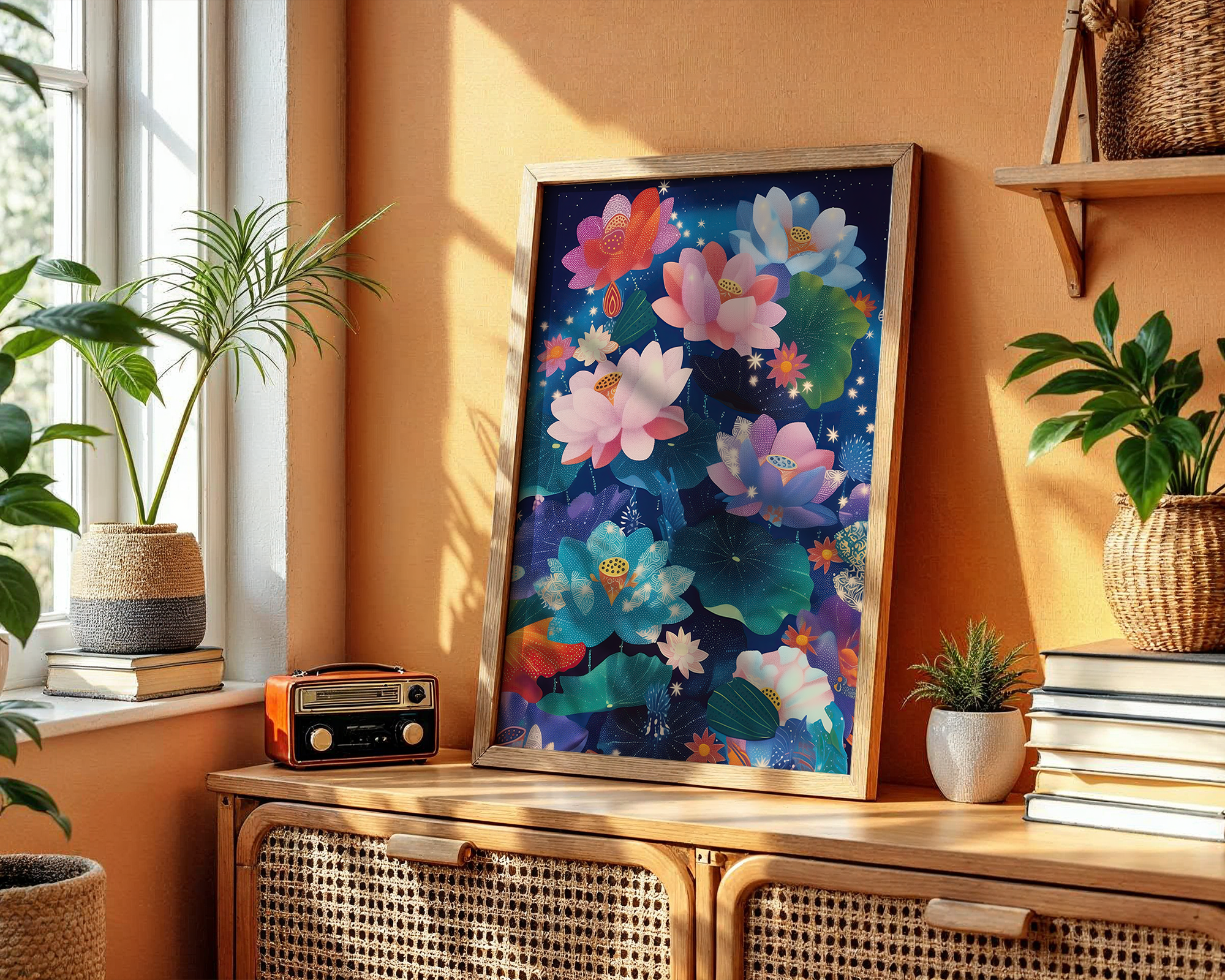 celestial-bloomscape mockup