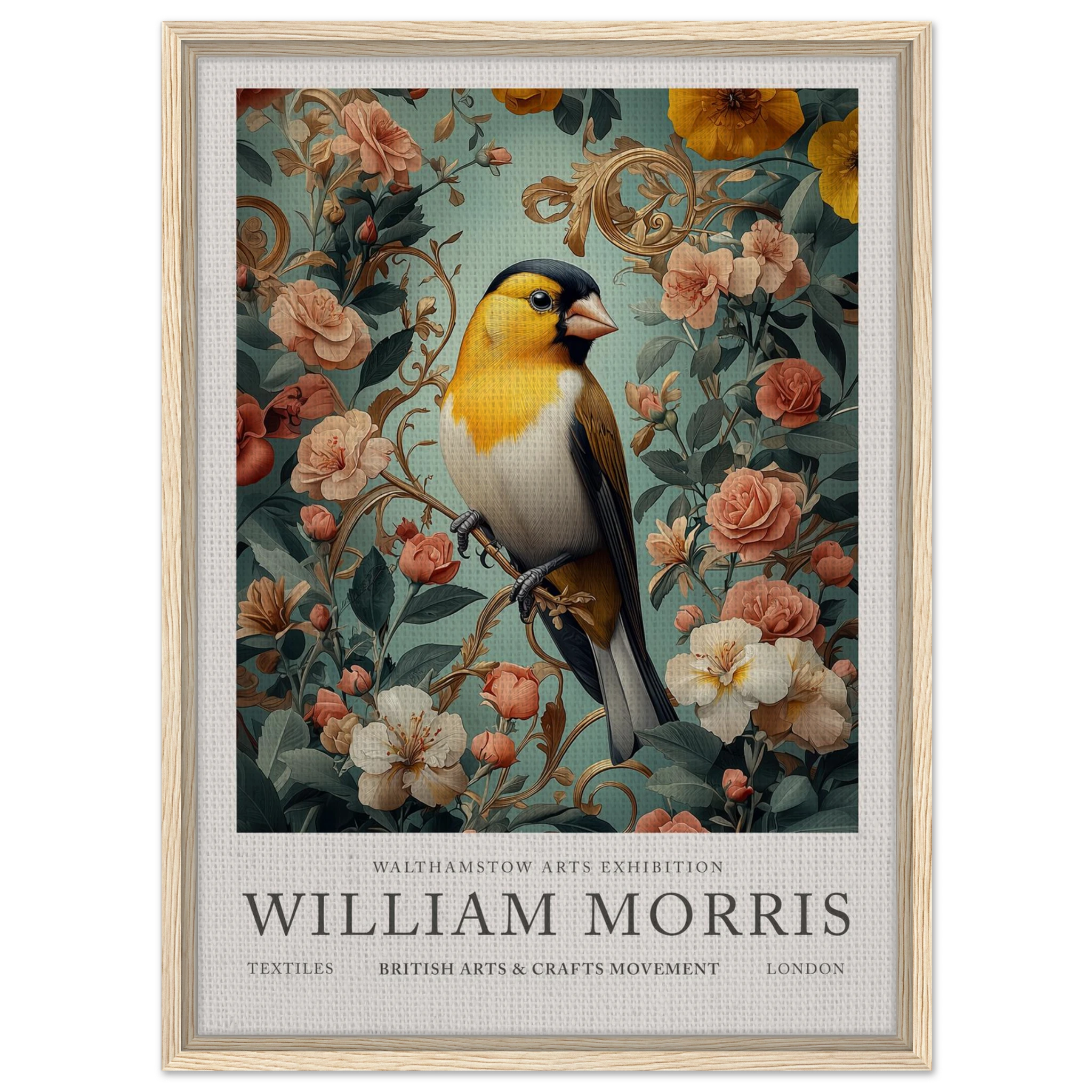 Goldfinch Glow - William Morris