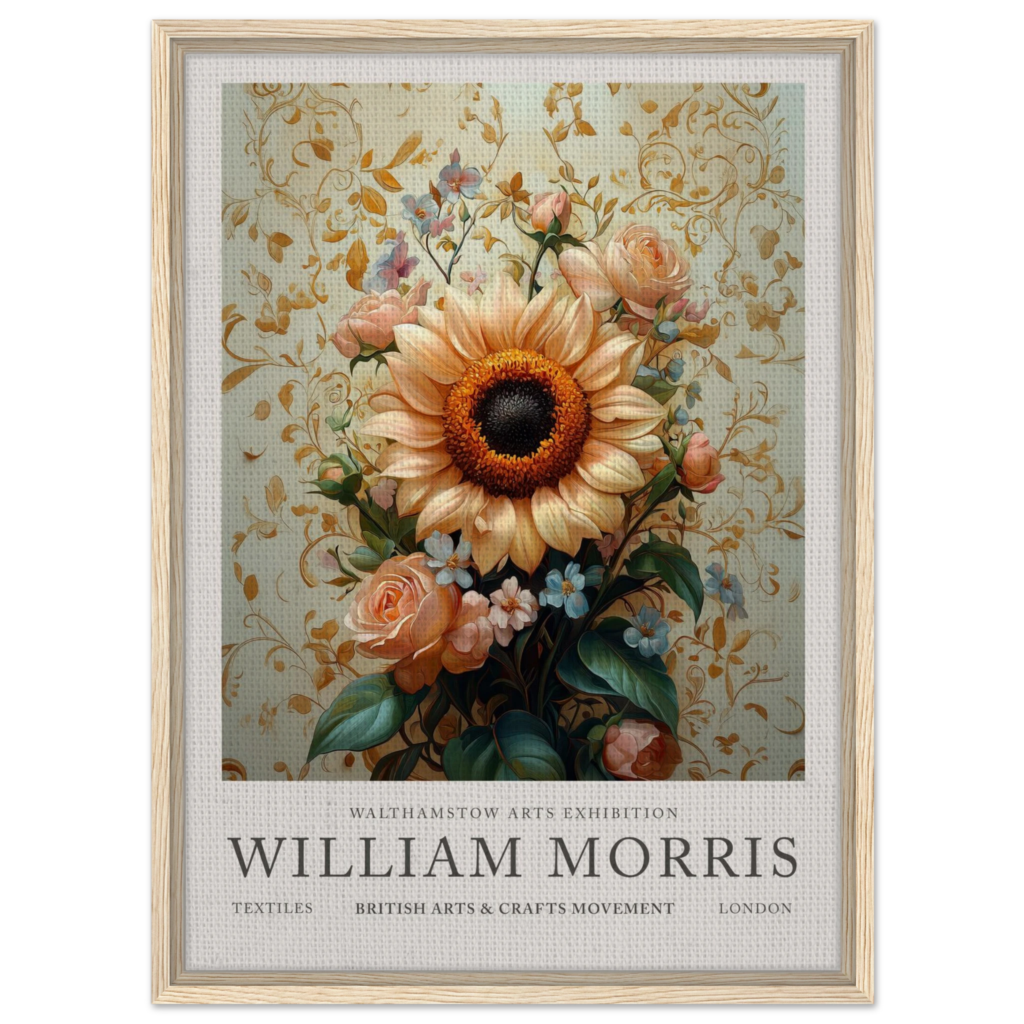 Sunflower Bouquet - William Morris