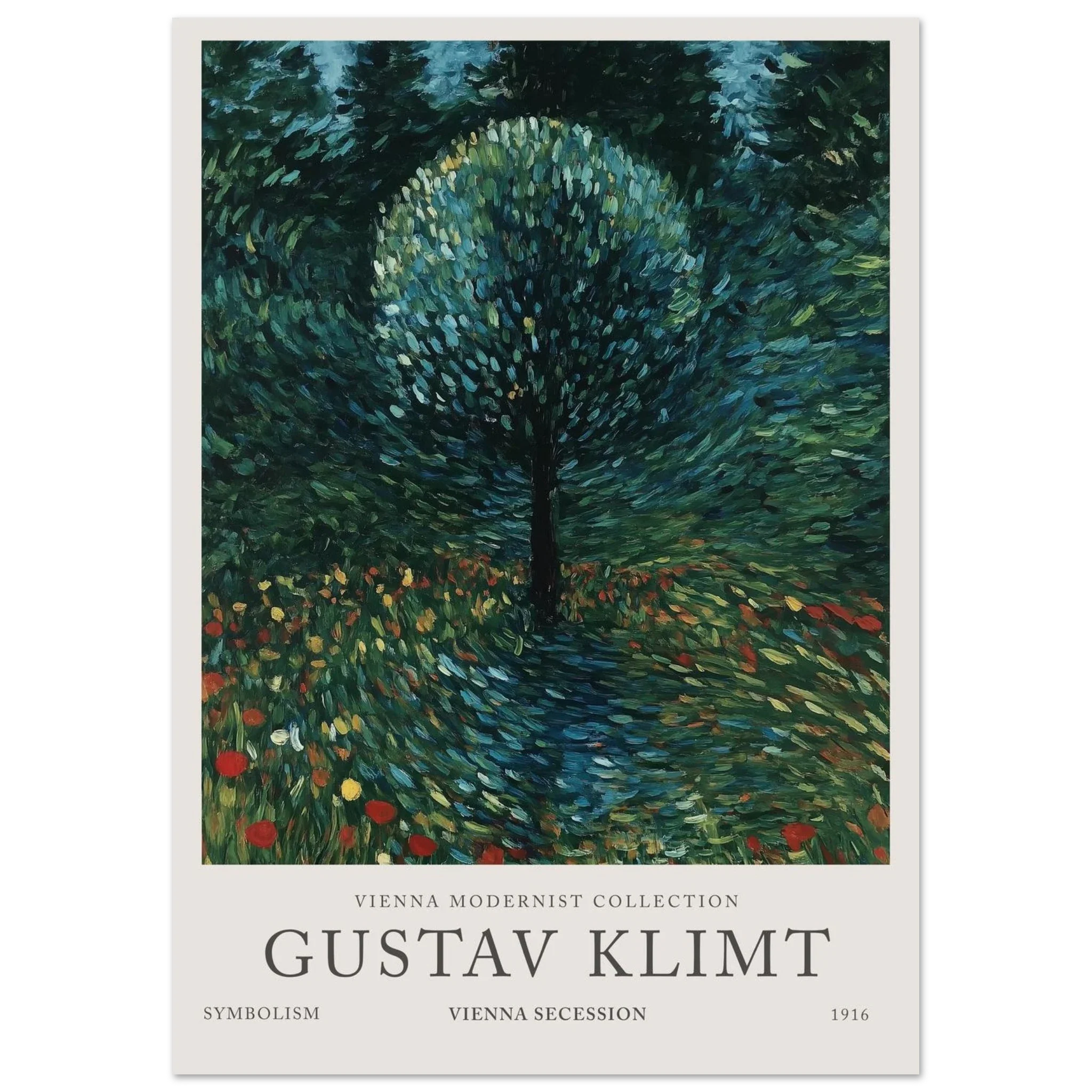 Orchard Tree in Bloom - Gustav Klimt