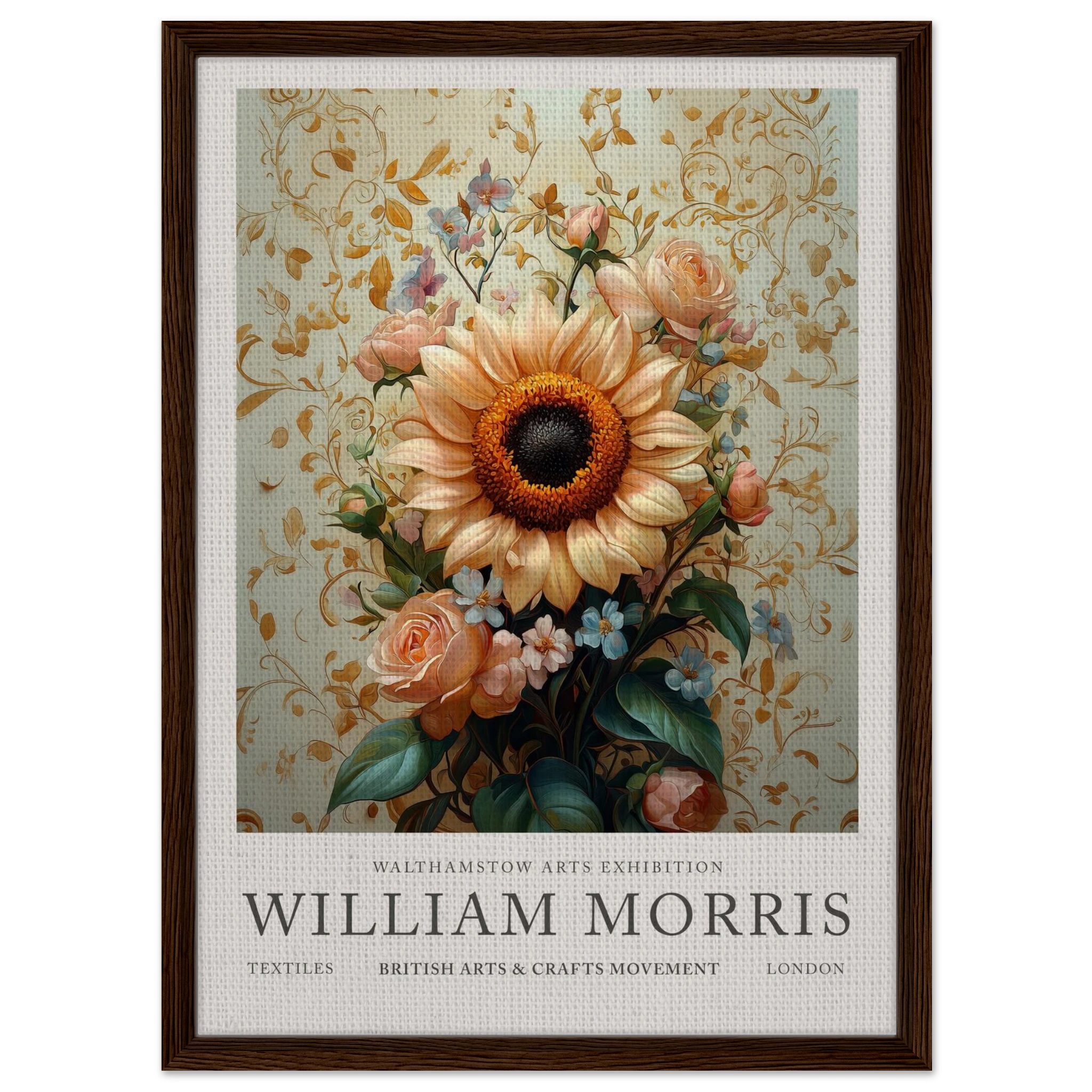 Sunflower Bouquet - William Morris