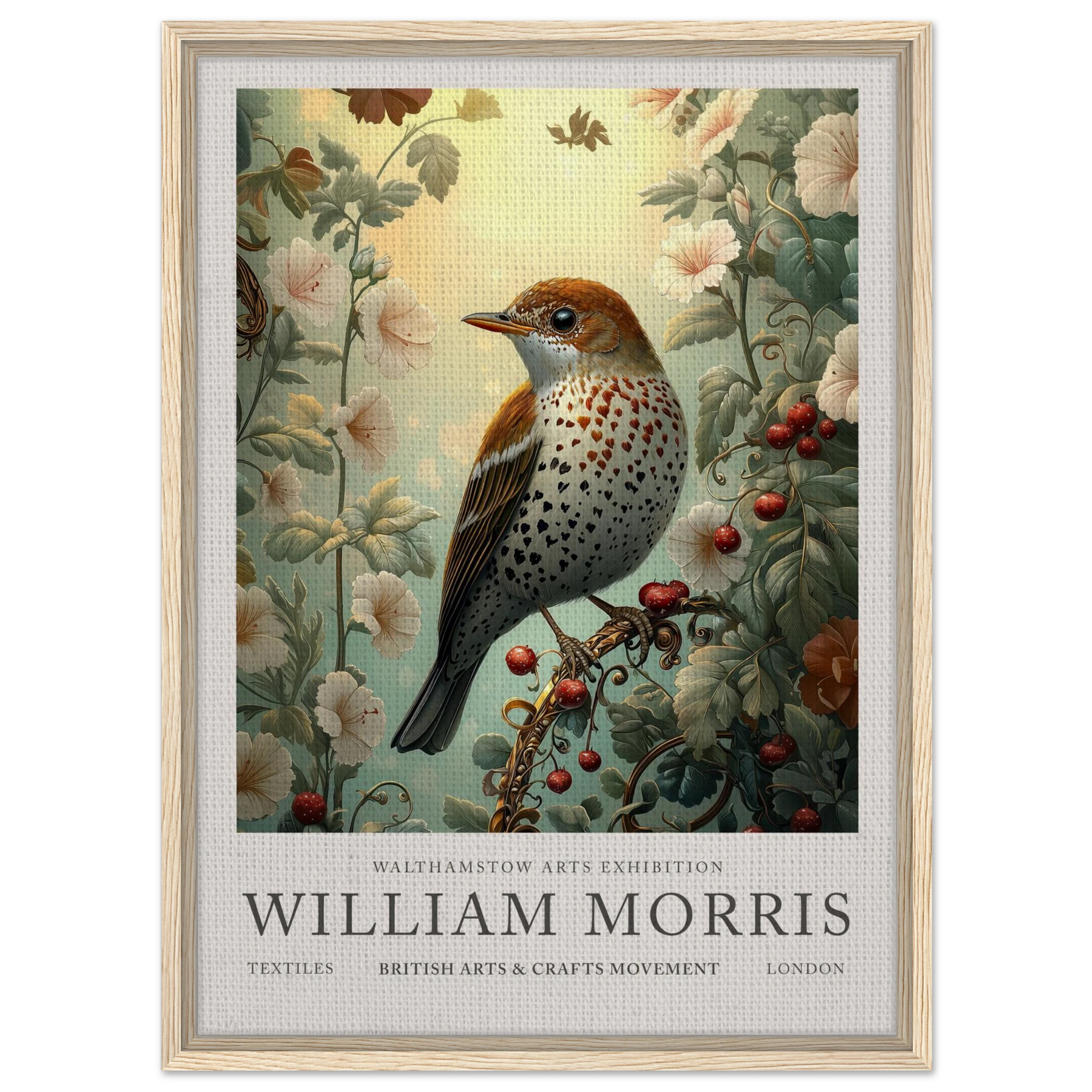 Song Thrush Whisper - William Morris