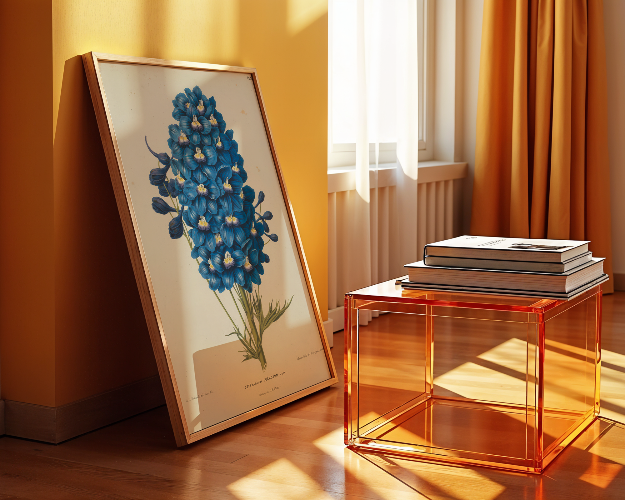 delphinium-formosum-boiss-a-huet-a-j-wendel mockup