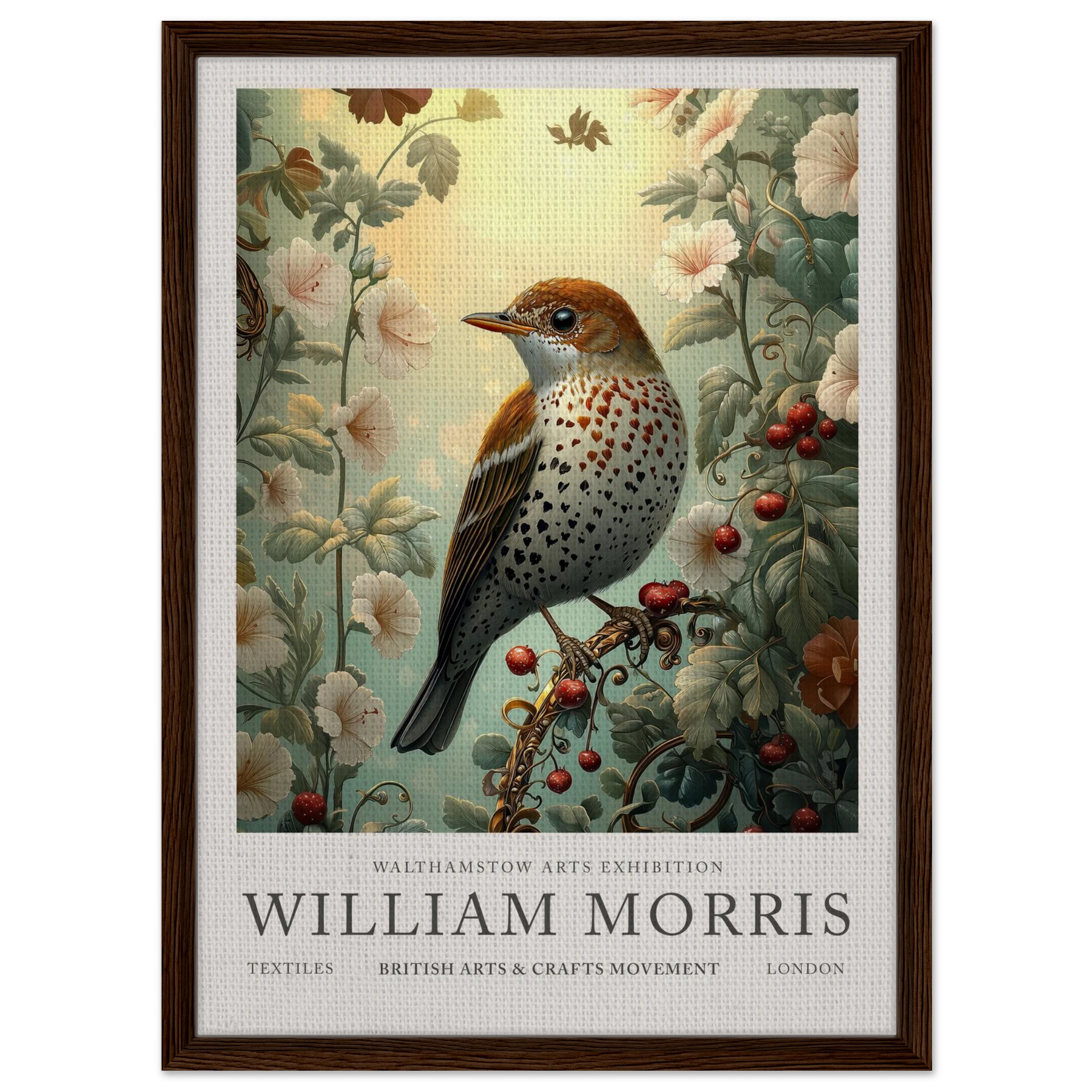 Song Thrush Whisper - William Morris
