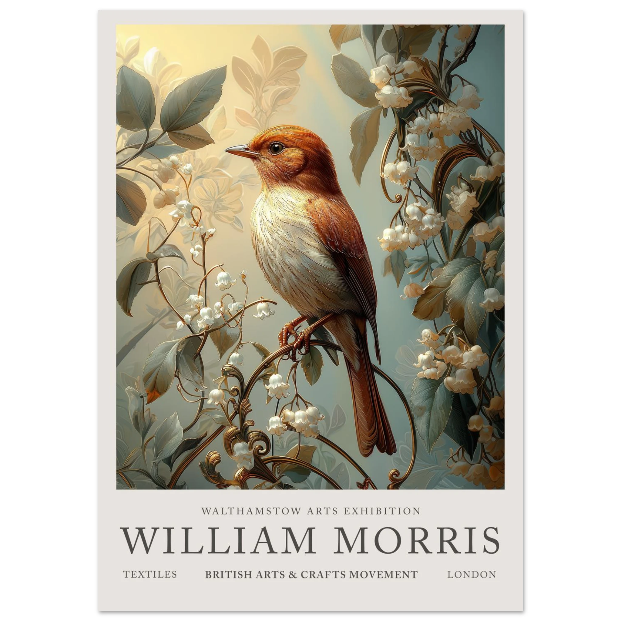 Nightingale Melody - William Morris