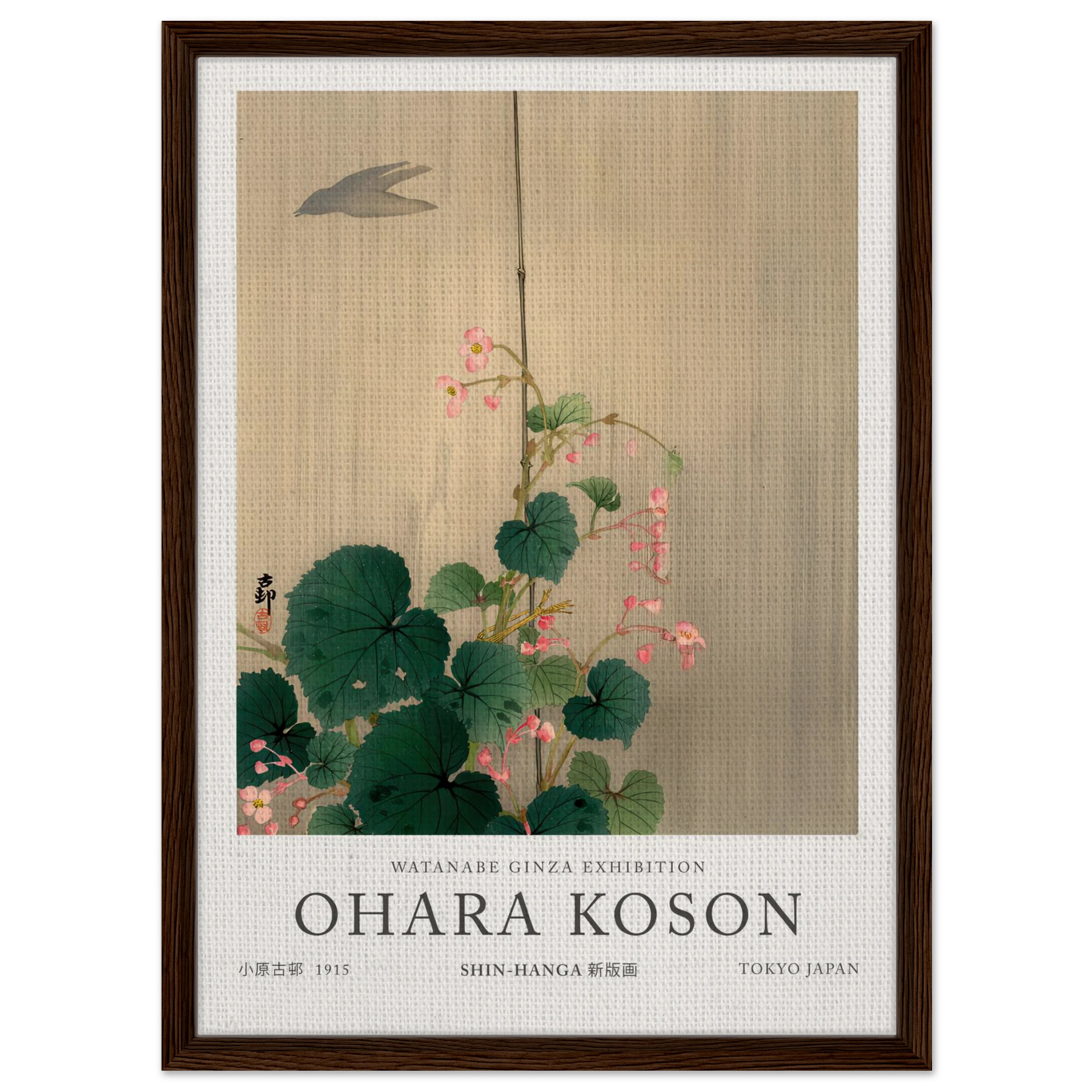 Blue Bird And Magnolia - Ohara Koson