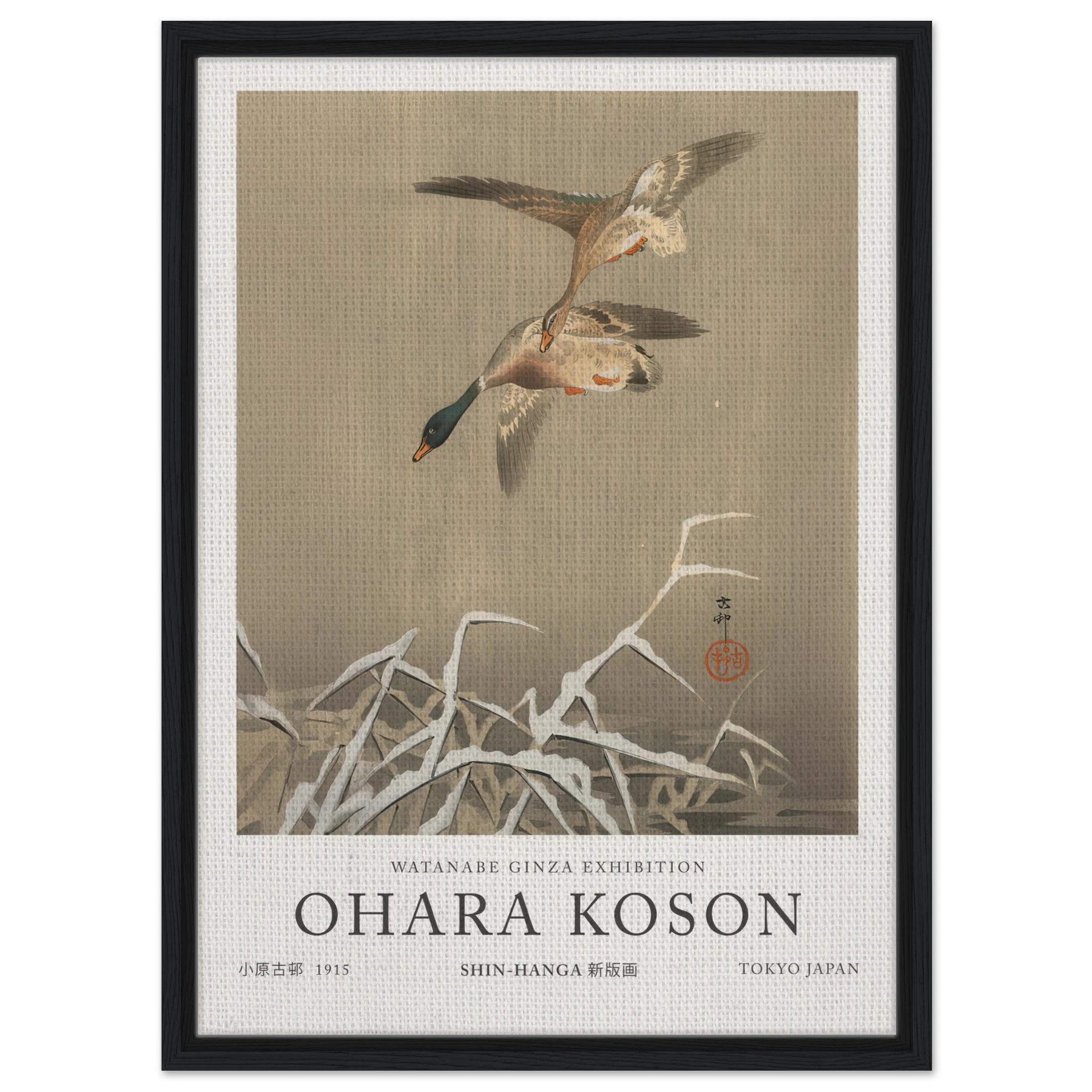 Mallards - Ohara Koson