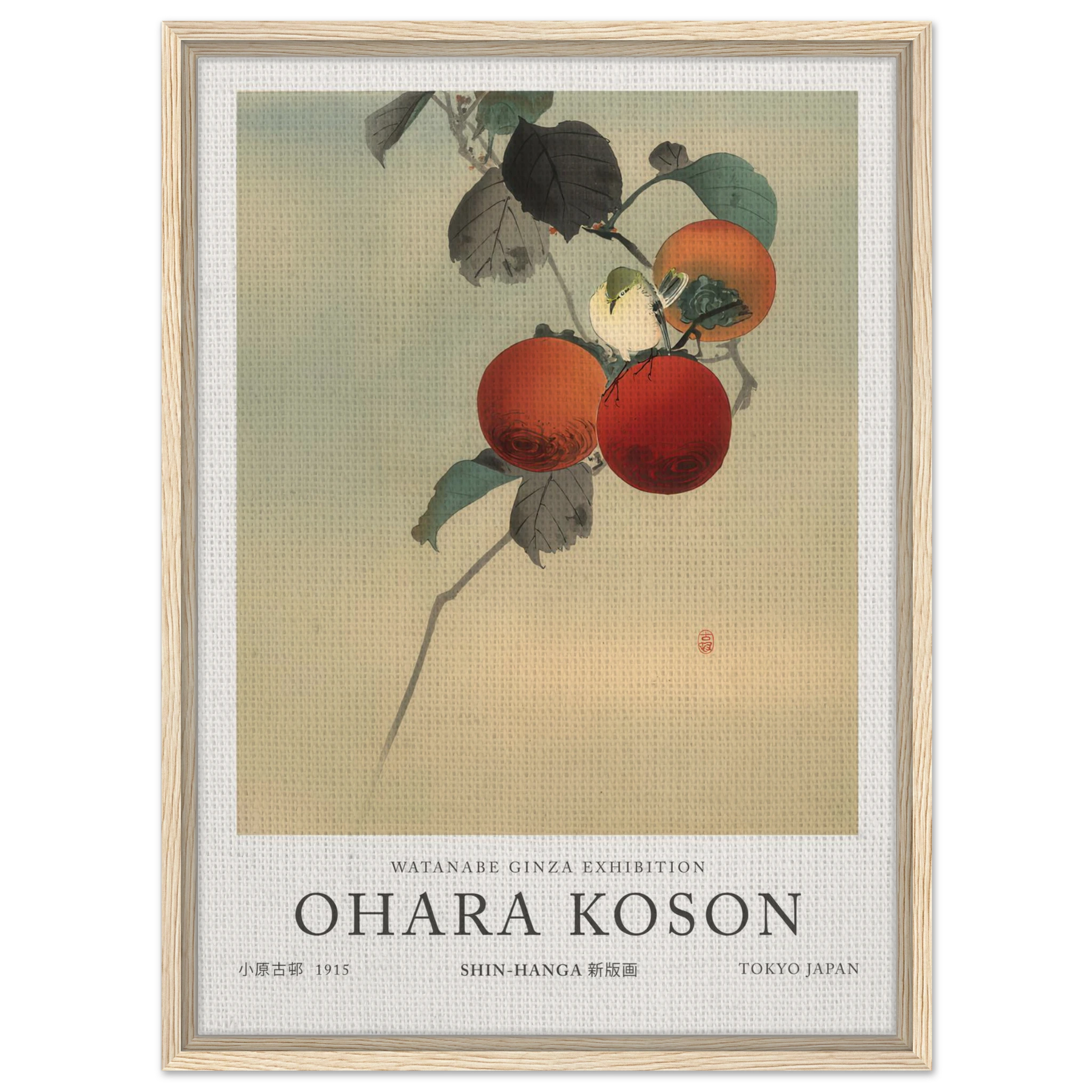 Nuthatch - Ohara Koson