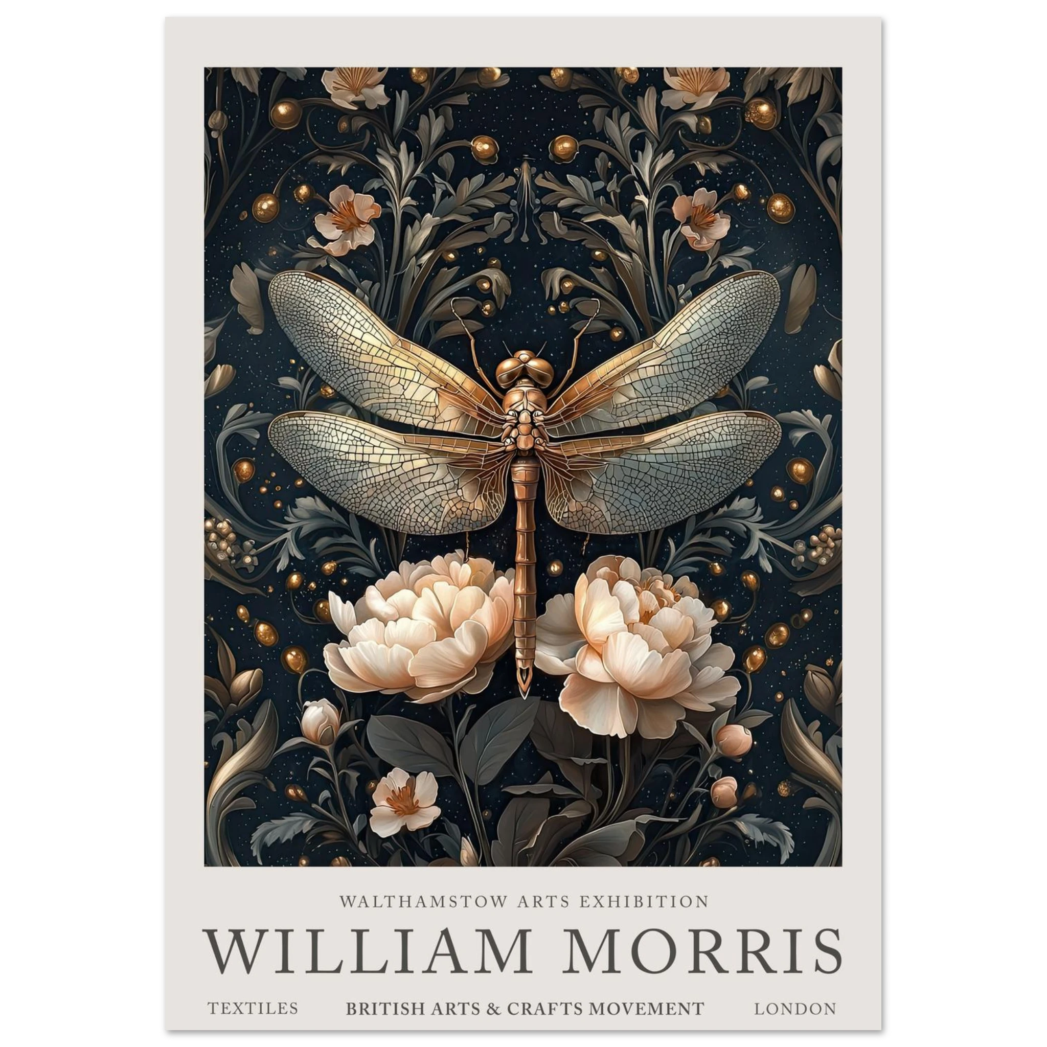 Dragonfly Gleam - William Morris