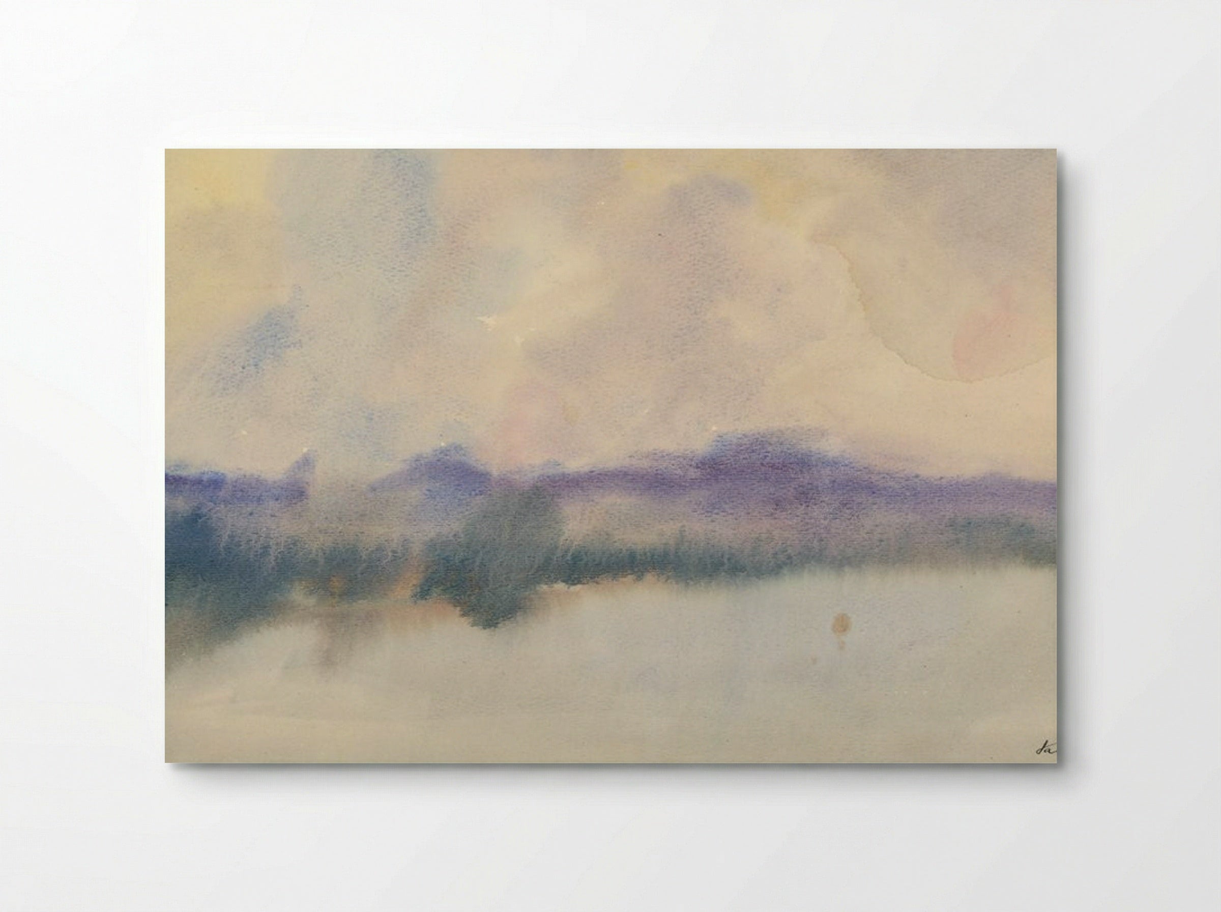 Fog over Fish Pond - Zolo Palugyay - Poster