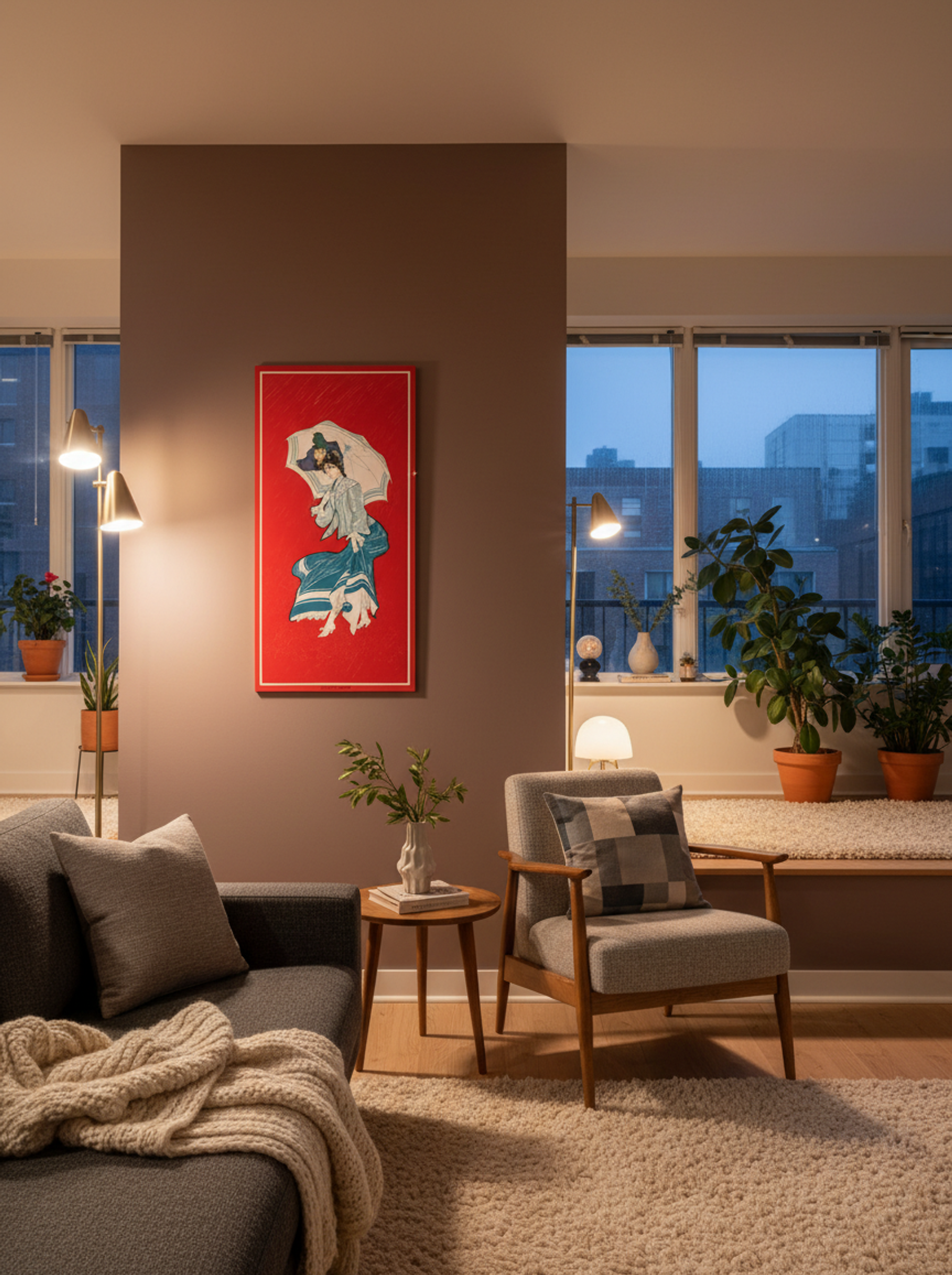 A Rainy Daisy - Gray - Lifestyle