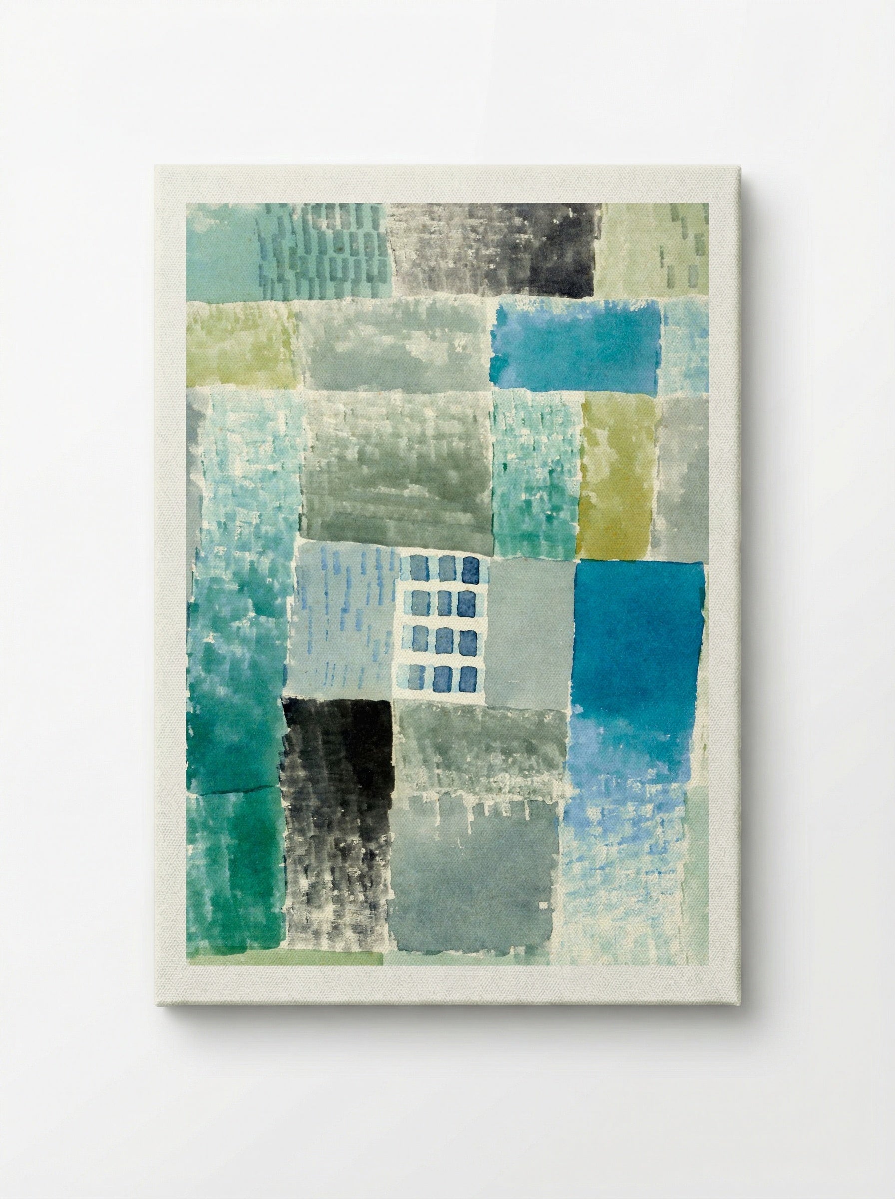 First House in a Settlement - Paul Klee - Canvas