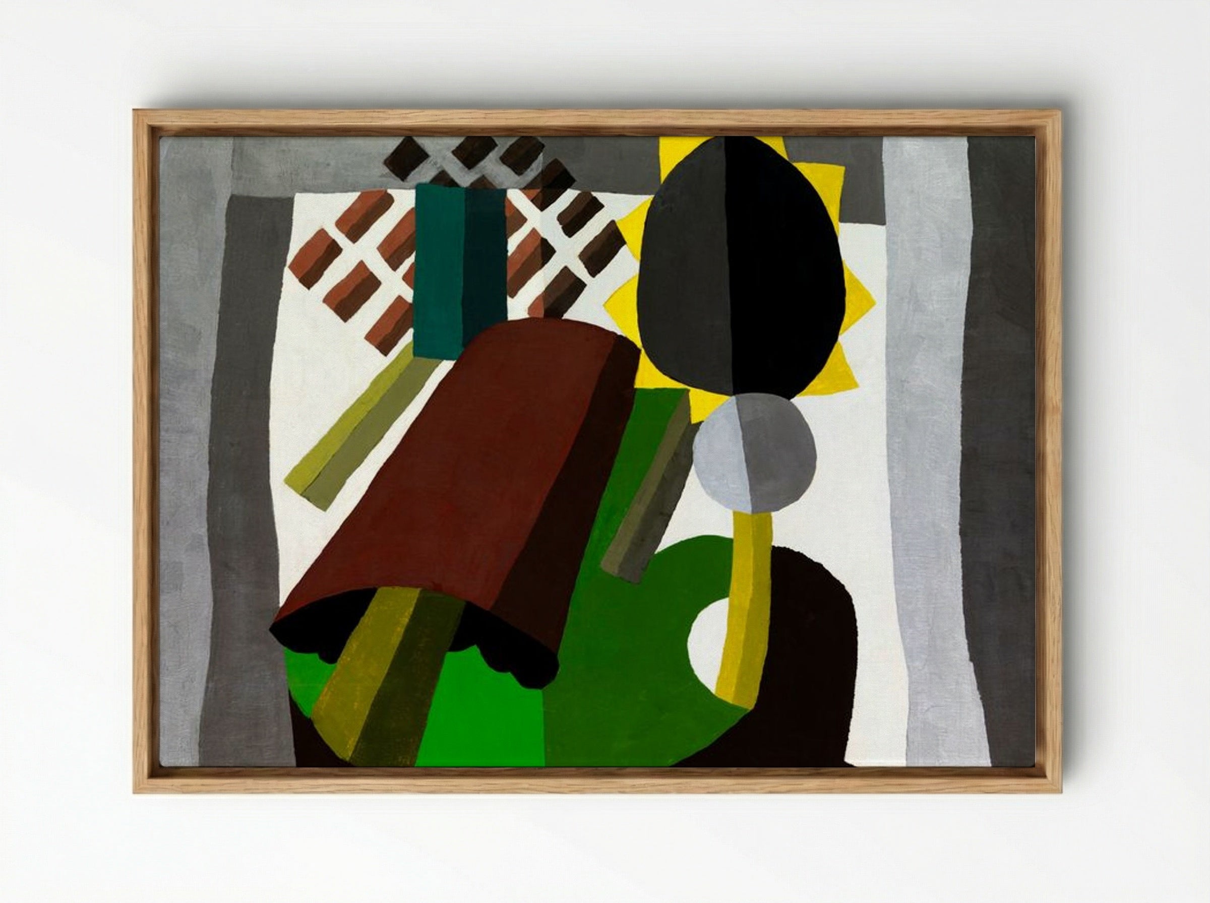 The Inn - Arthur Dove - Framed Canvas Wood