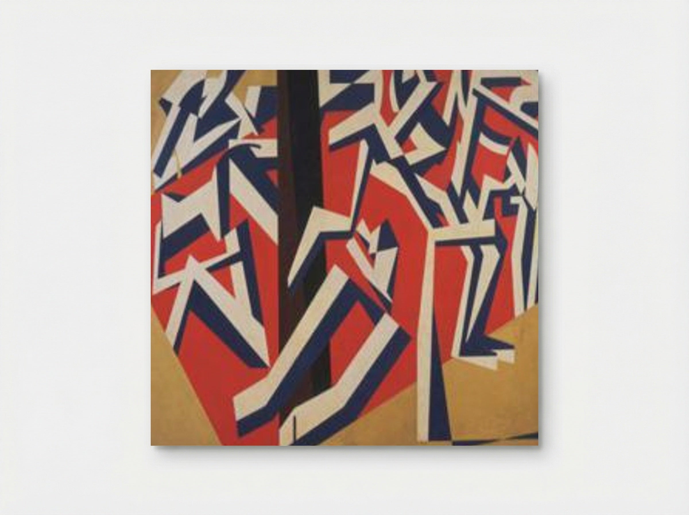 The Mud Bath - David Bomberg - Poster