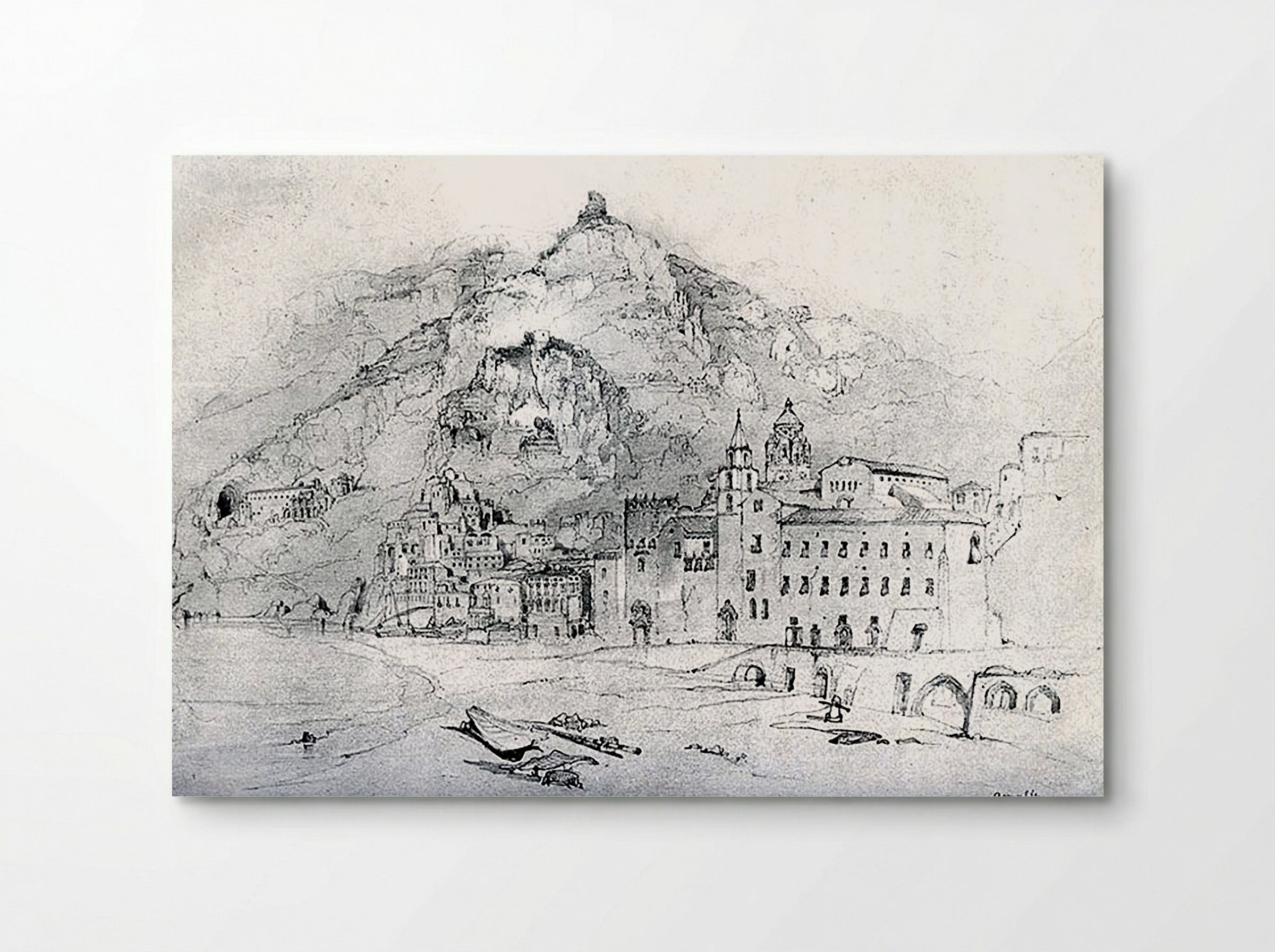 Amalfi - John Ruskin - Poster