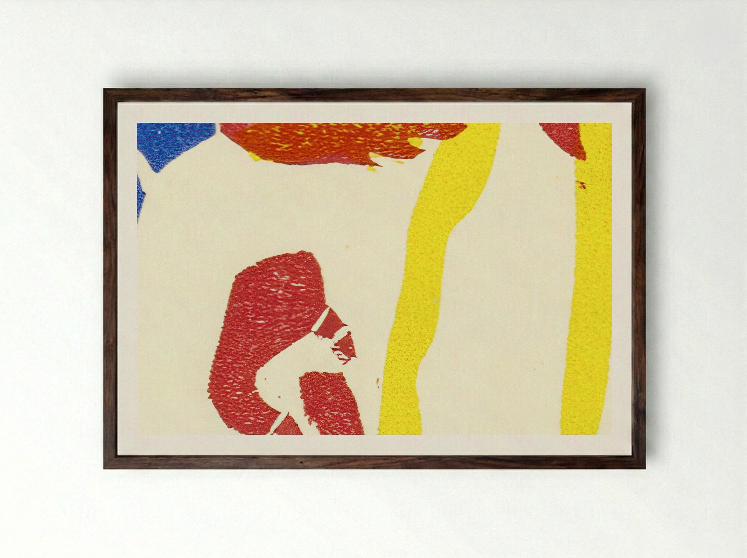 Klänge - Wassily Kandinsky - Framed Print Dark Wood