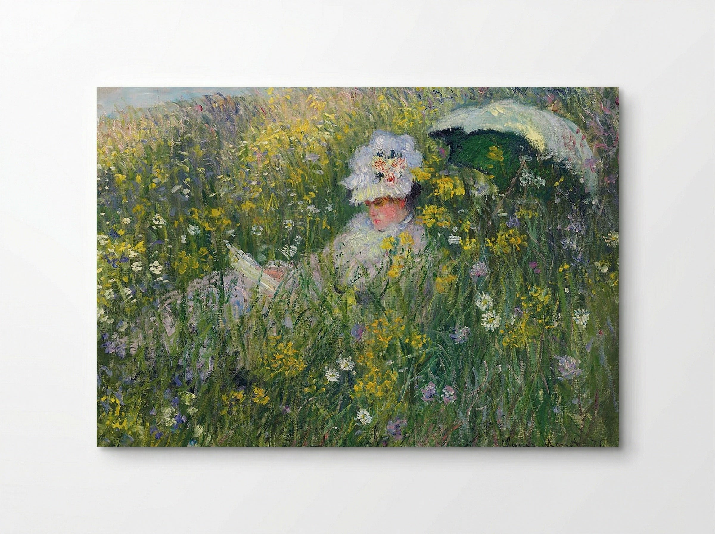 In the Meadow - Claude Monet - Poster