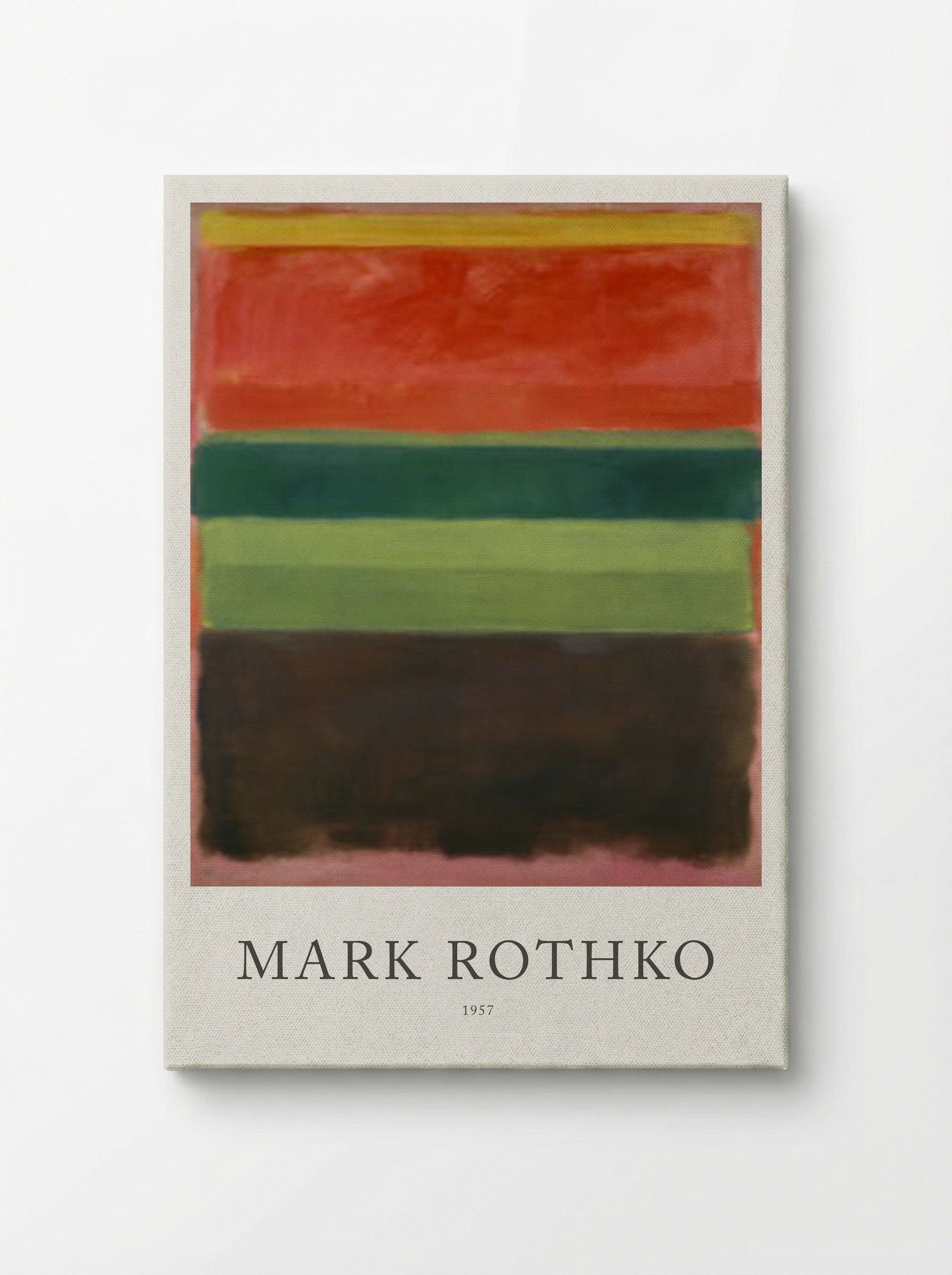 Untitled (Multiform Painting, 1957) - Mark Rothko - Canvas