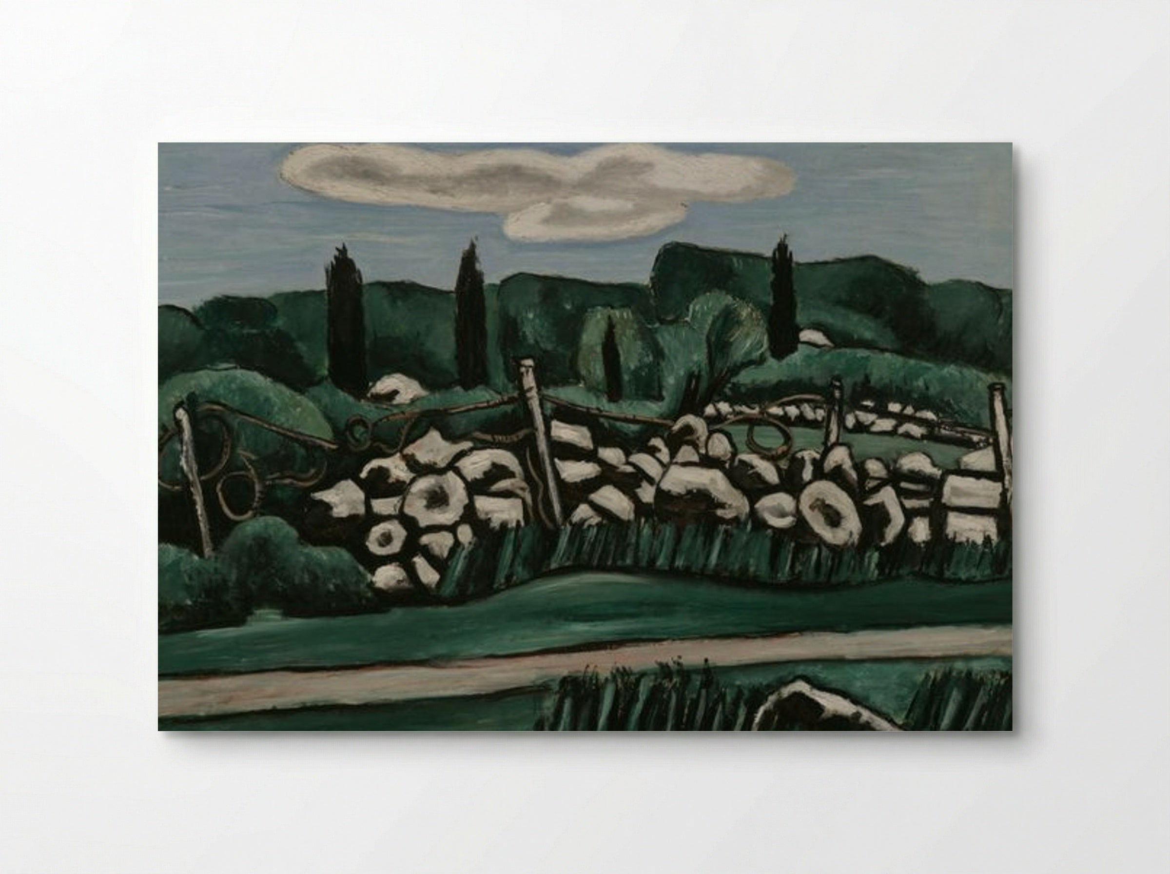 The Last Stone Walls, Dogtown - Marsden Hartley - Poster