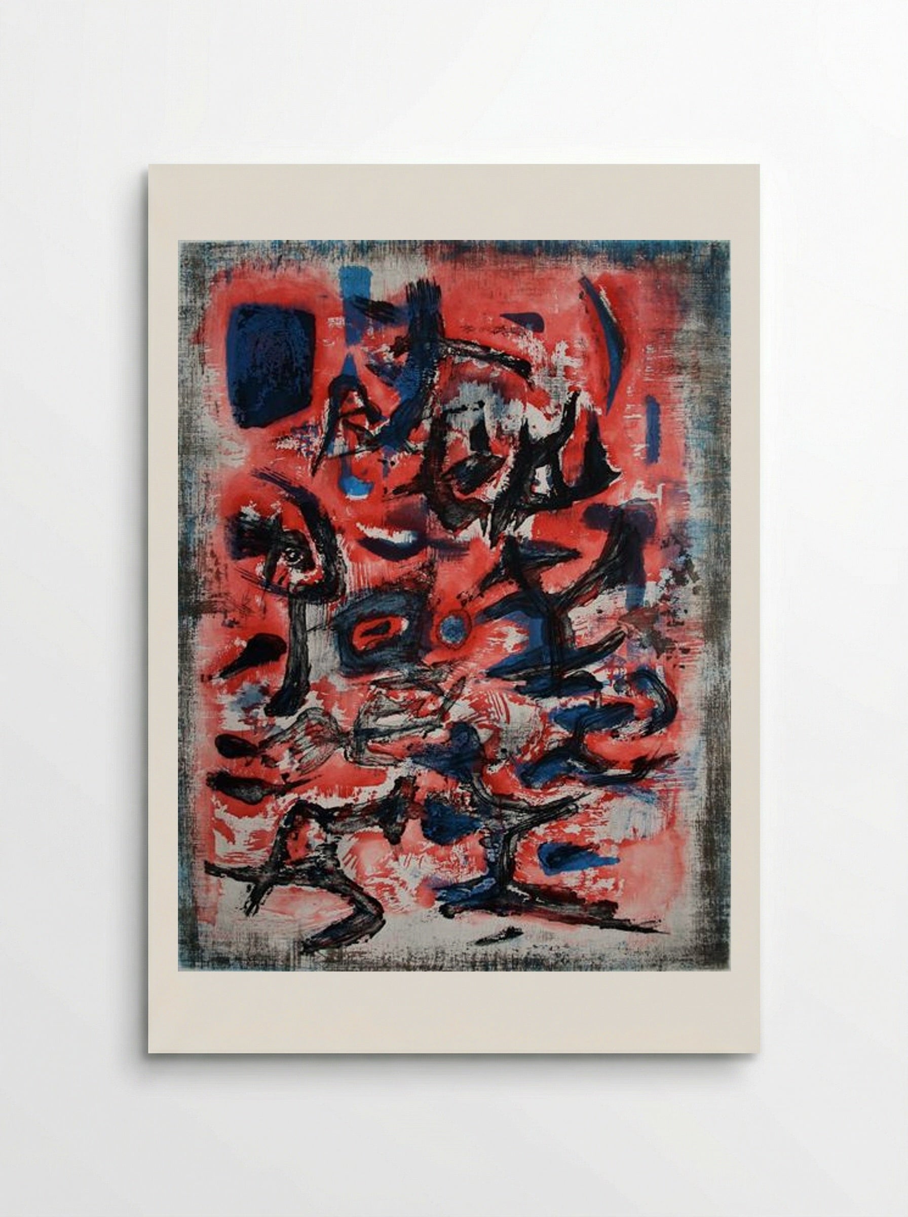 Signes en Mouvement - Zao Wou-Ki - Poster