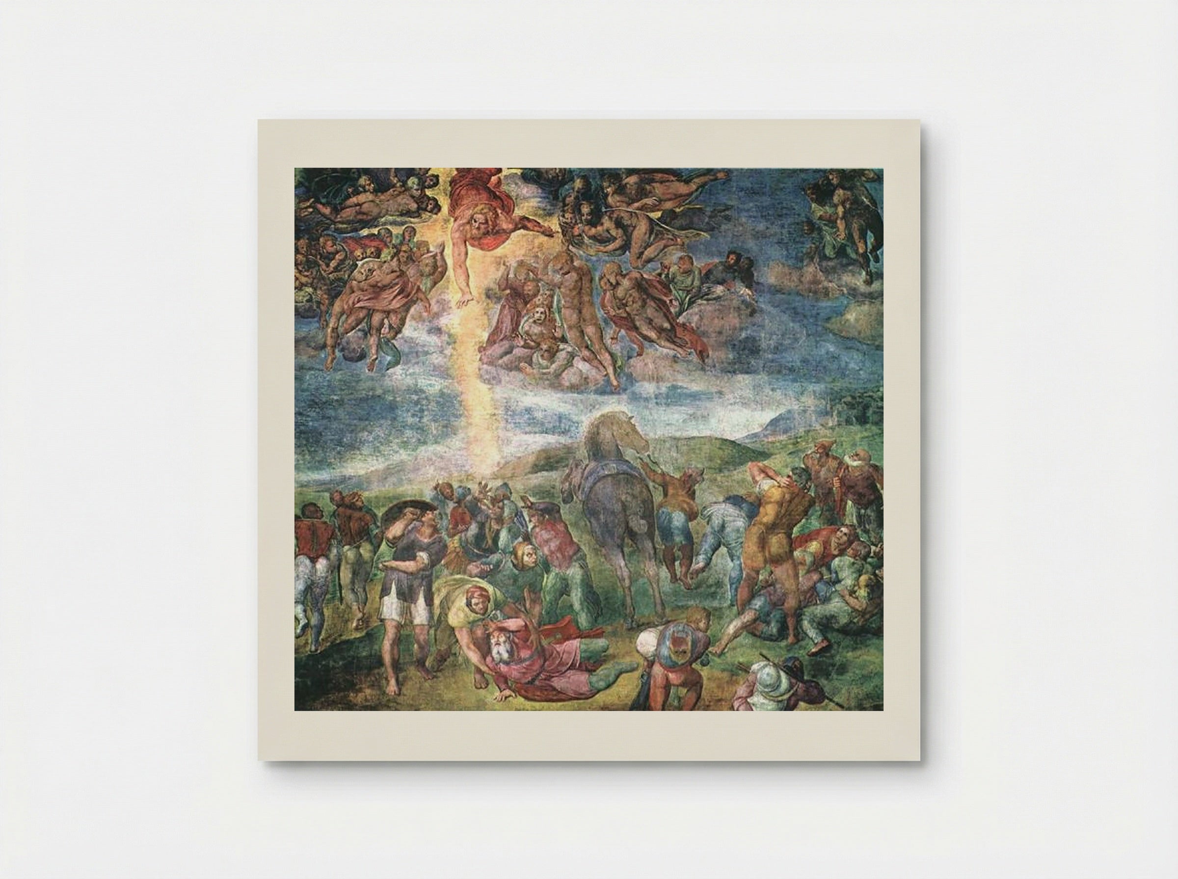 The Conversion of Saul - Michelangelo - Poster