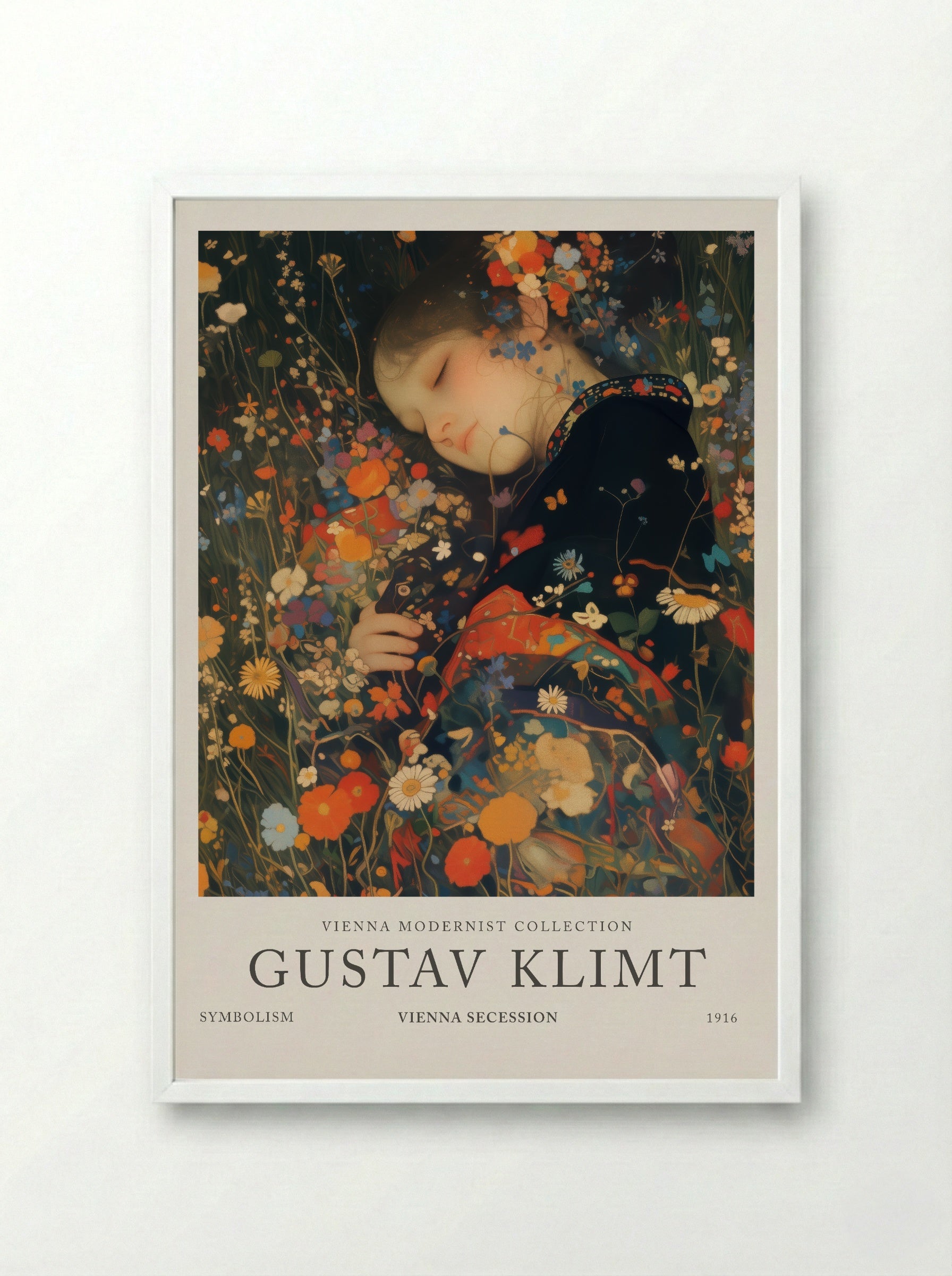 Lady of the Garden - Gustav Klimt