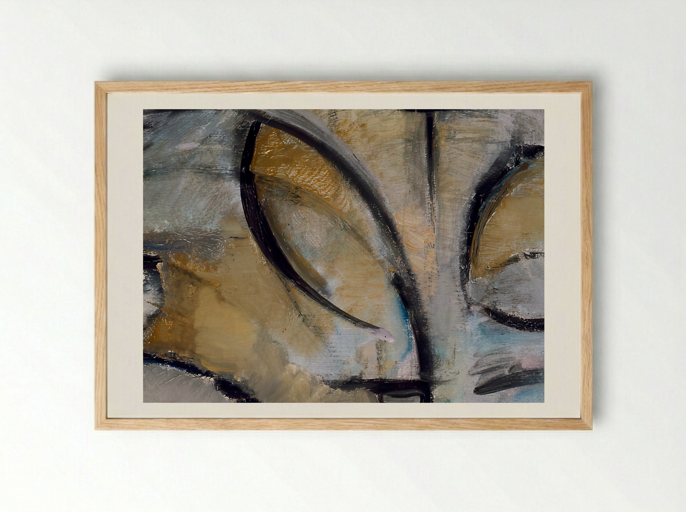 The Flowering Apple Tree - Piet Mondrian - Framed Print Wood