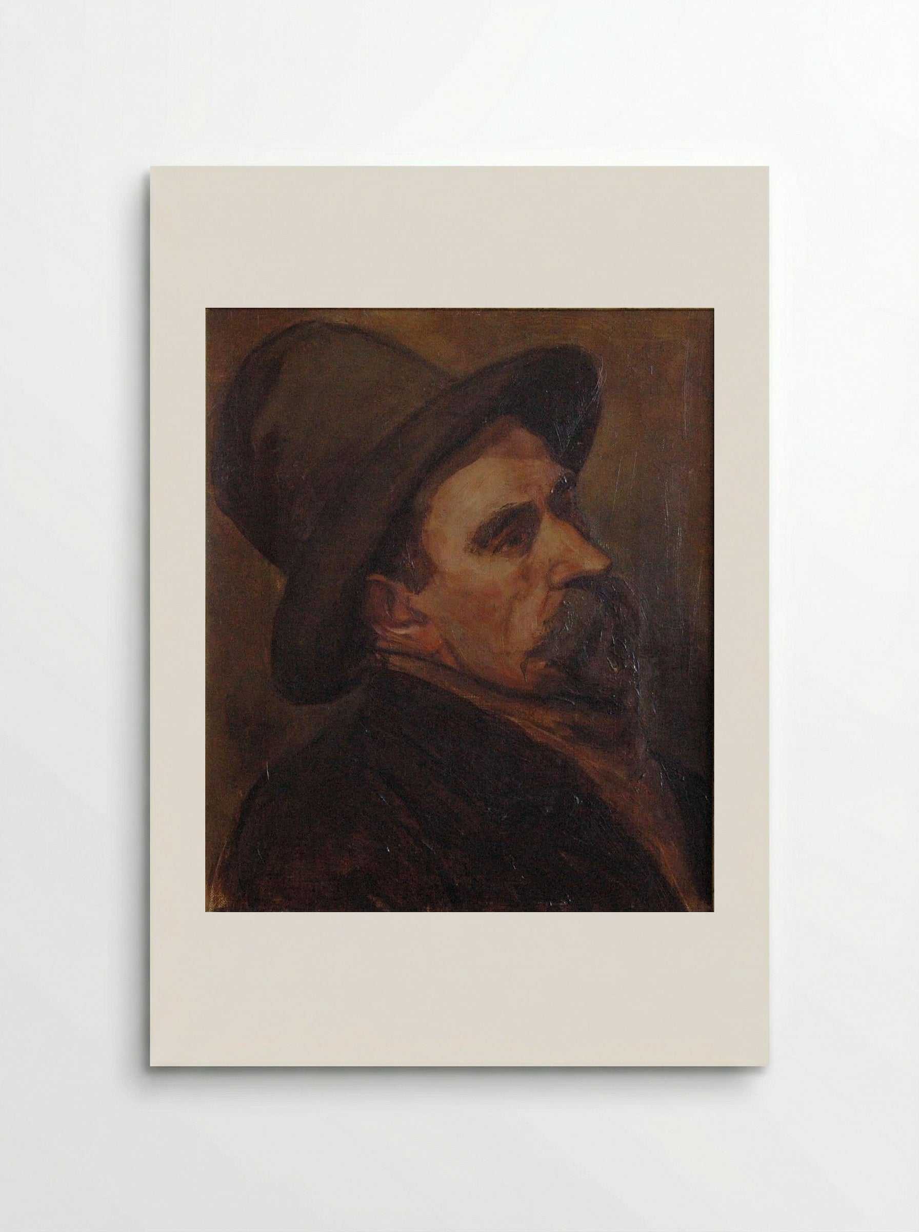 Portrait of Christian Leibbrandt - Theo van Doesburg - Poster