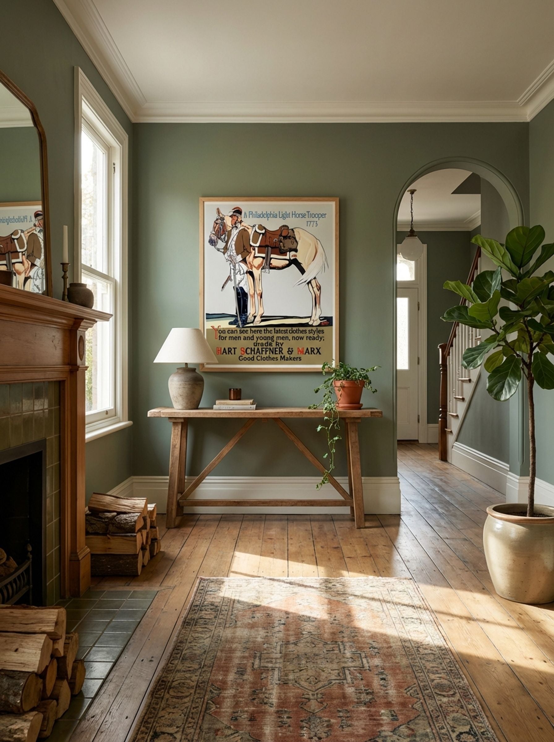 A Philadelphia Light Horse Trooper, 1775 - Edward Penfield - Lifestyle