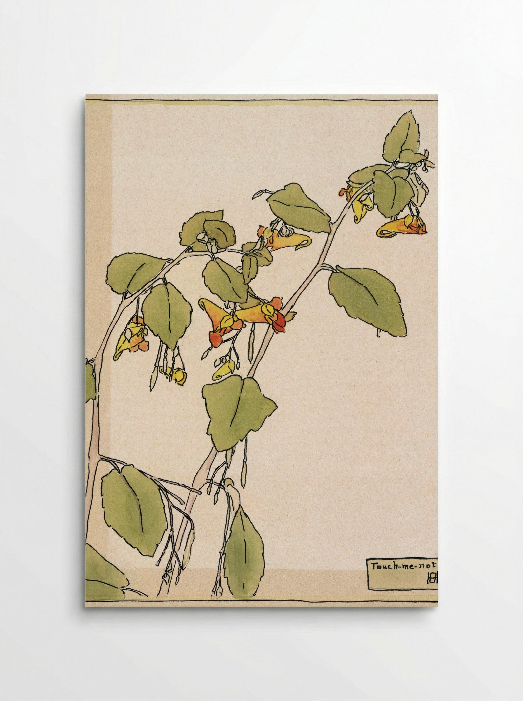 Touch Me Not (1915) - Hannah Borger Overbeck - Poster