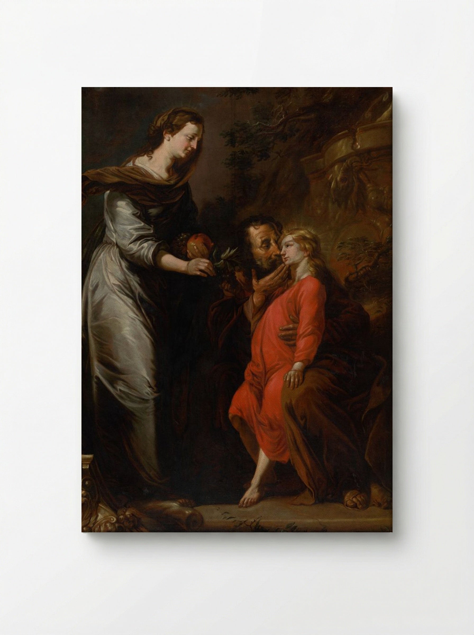 The Marriage of Saint Catherine - Bartolomé Esteban Murillo - Canvas
