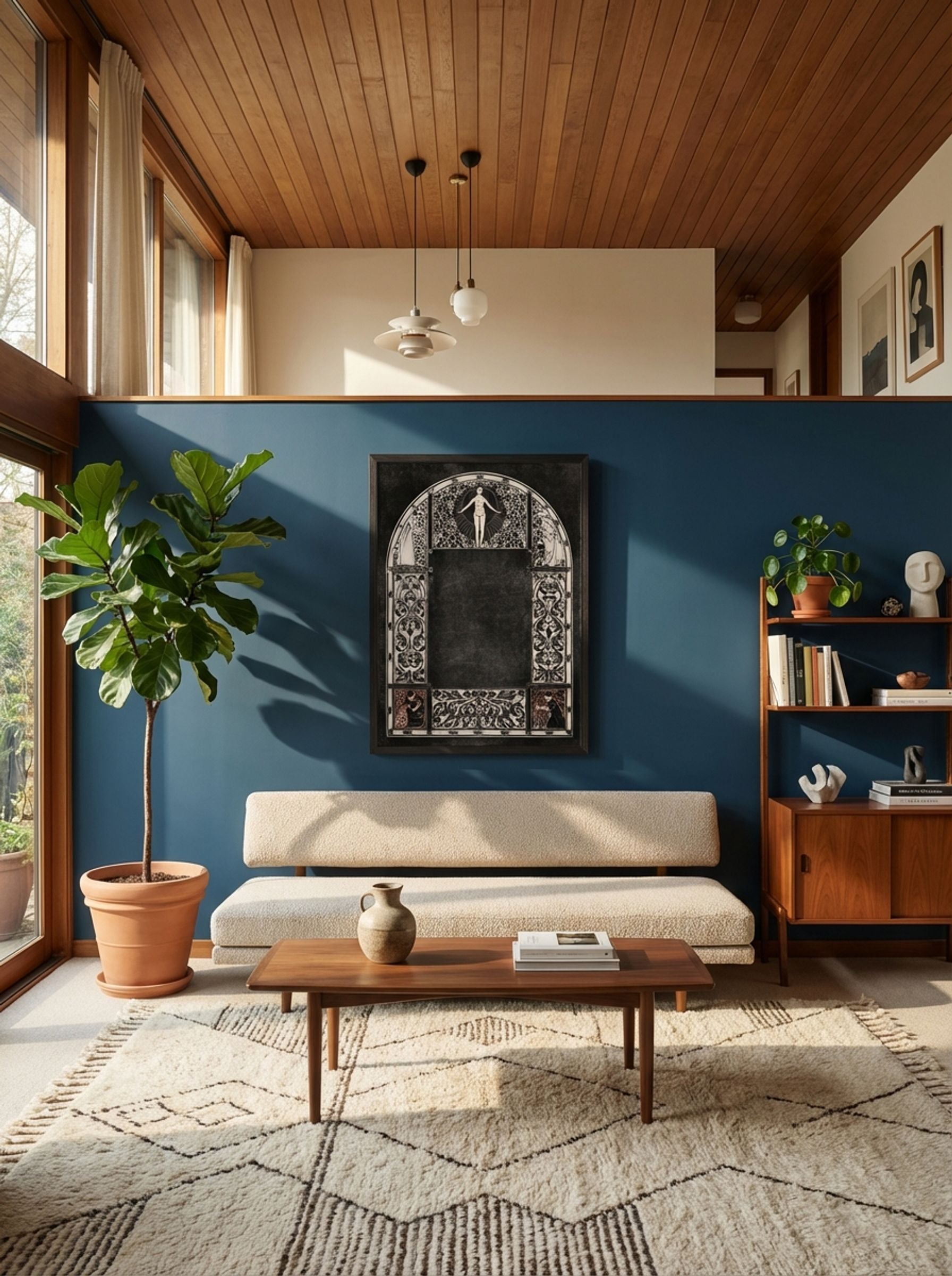 Frame of a Calendar for 1901 with a Woman and Flowers - Gerrit Willem Dijsselhof - Lifestyle