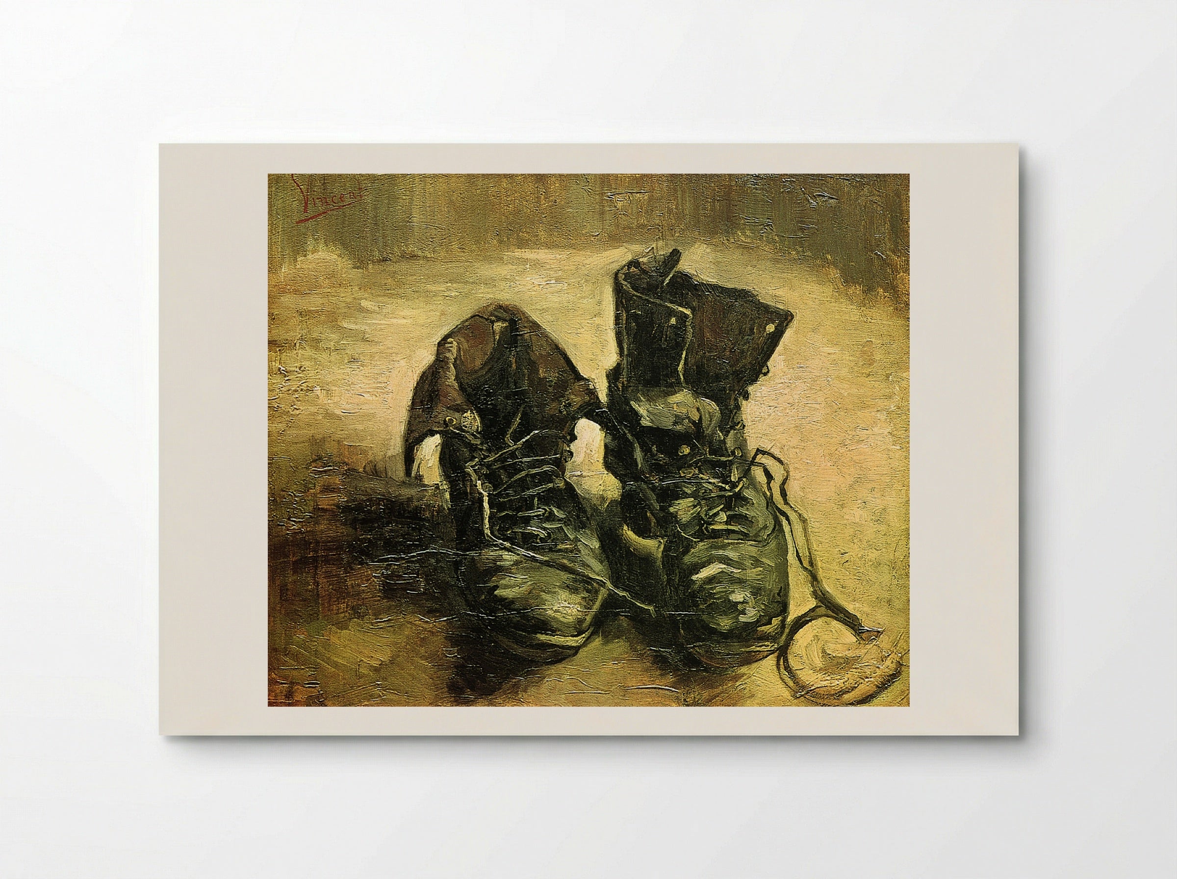 A Pair of Shoes - Vincent van Gogh - Poster