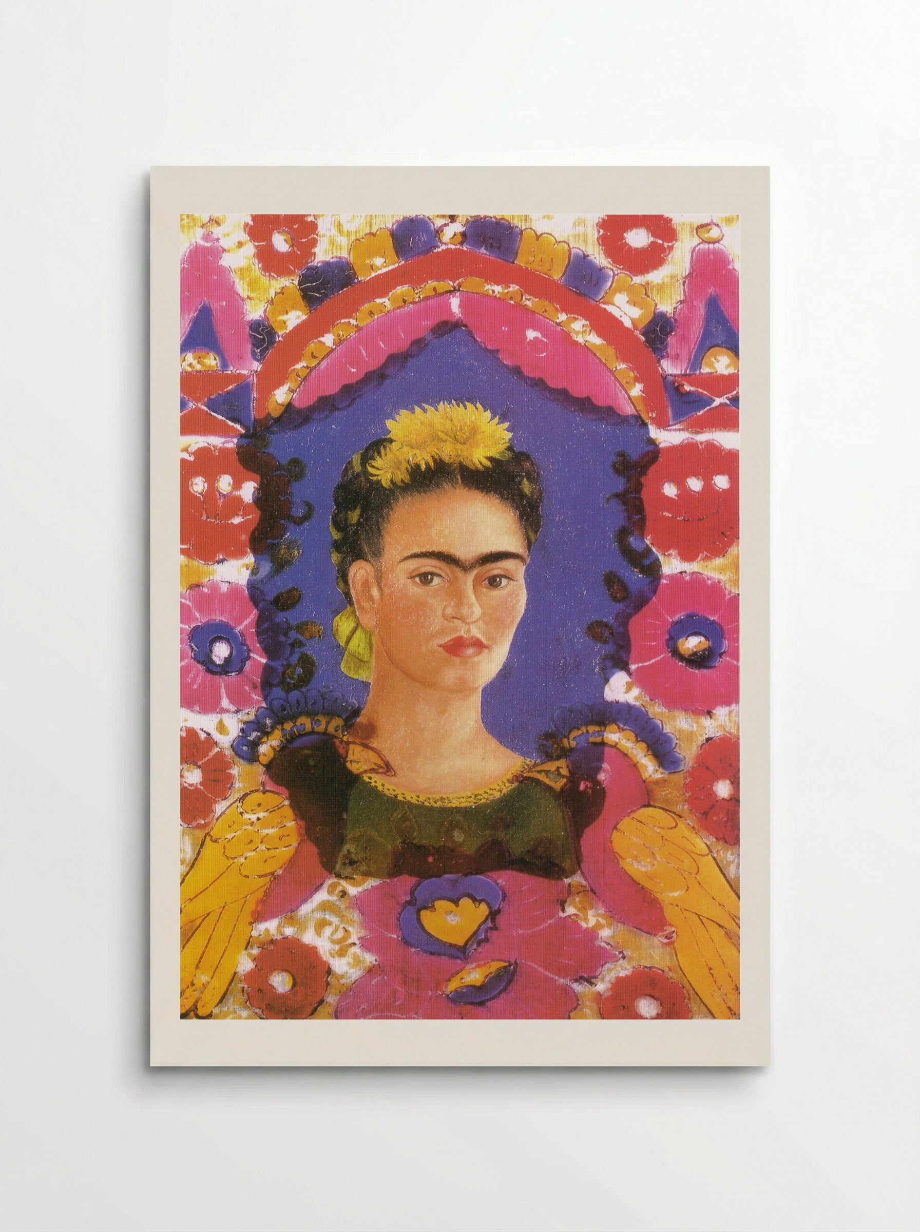 Self-Portrait: The Frame - Frida Kahlo - Poster