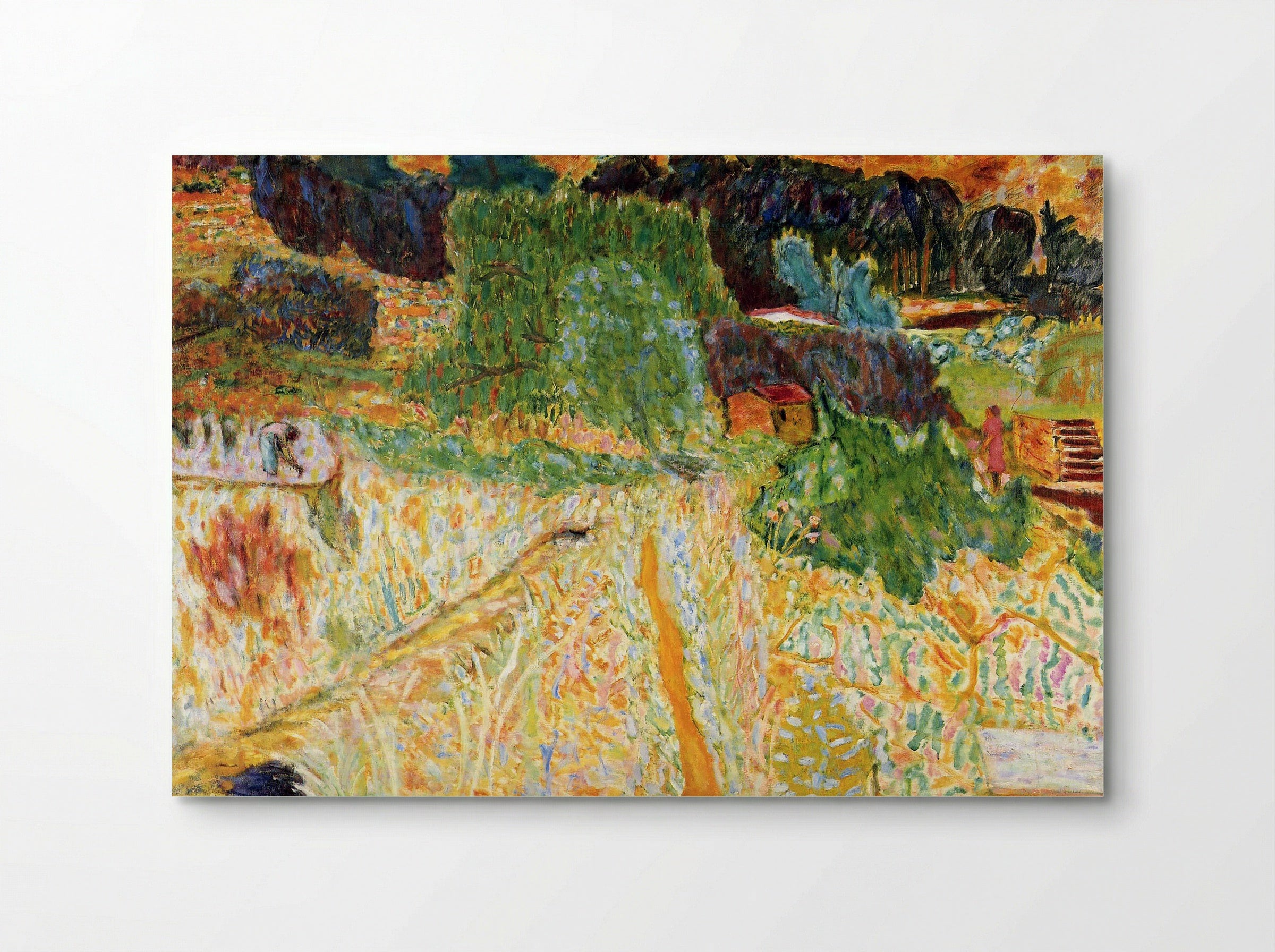 View from the Artist's Studio, Le Cannet - Pierre Bonnard - Poster