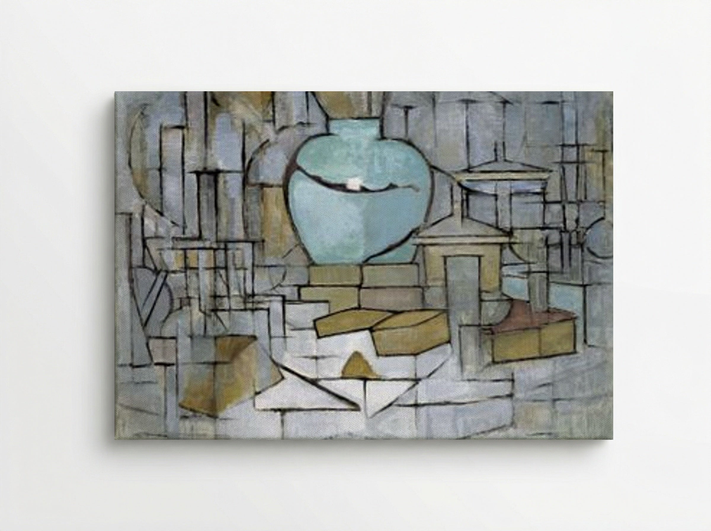 Still Life with Ginger Pot II - Piet Mondrian - Canvas