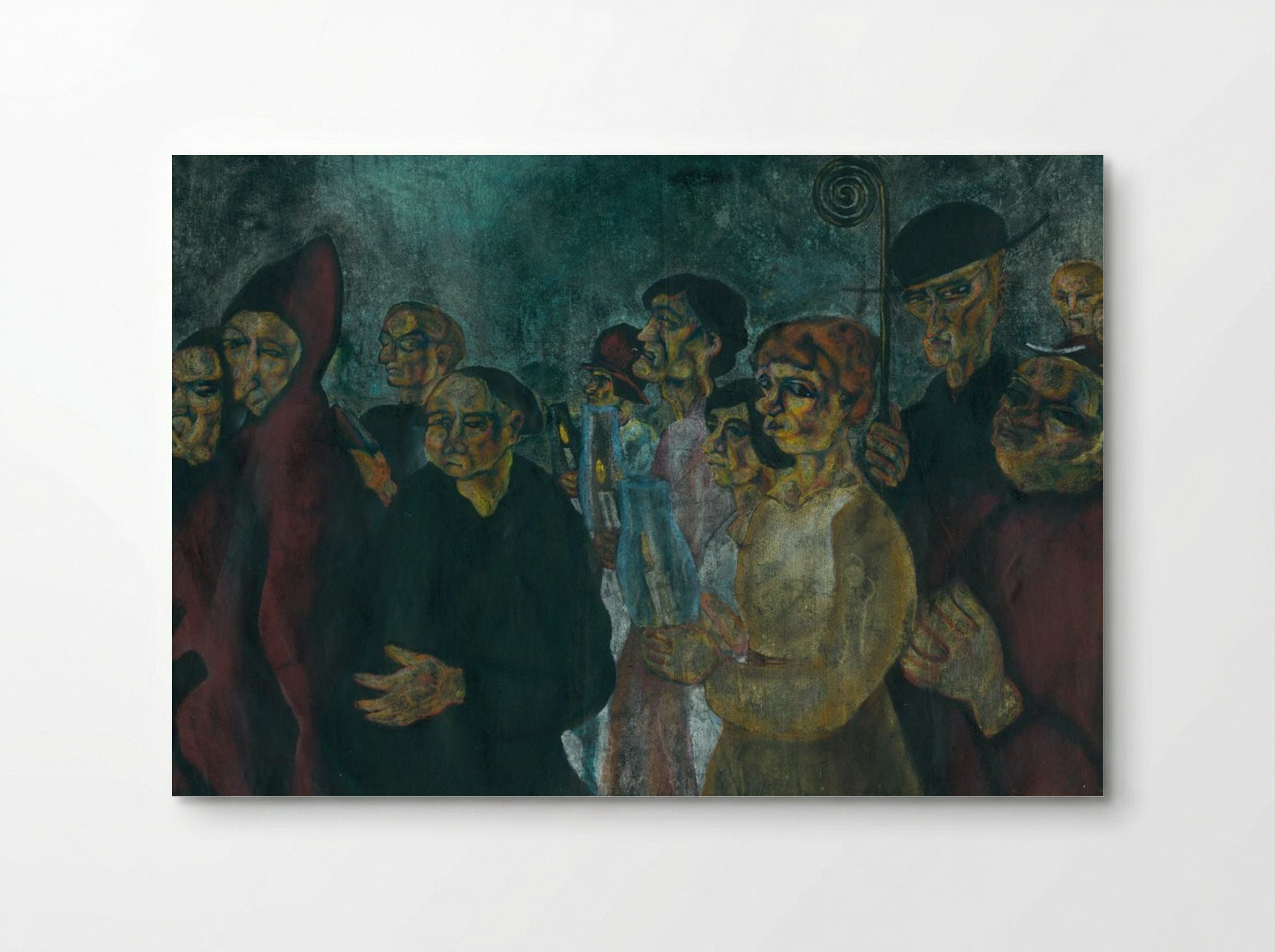 Procession of Virgins - Konstantin Bauer - Poster