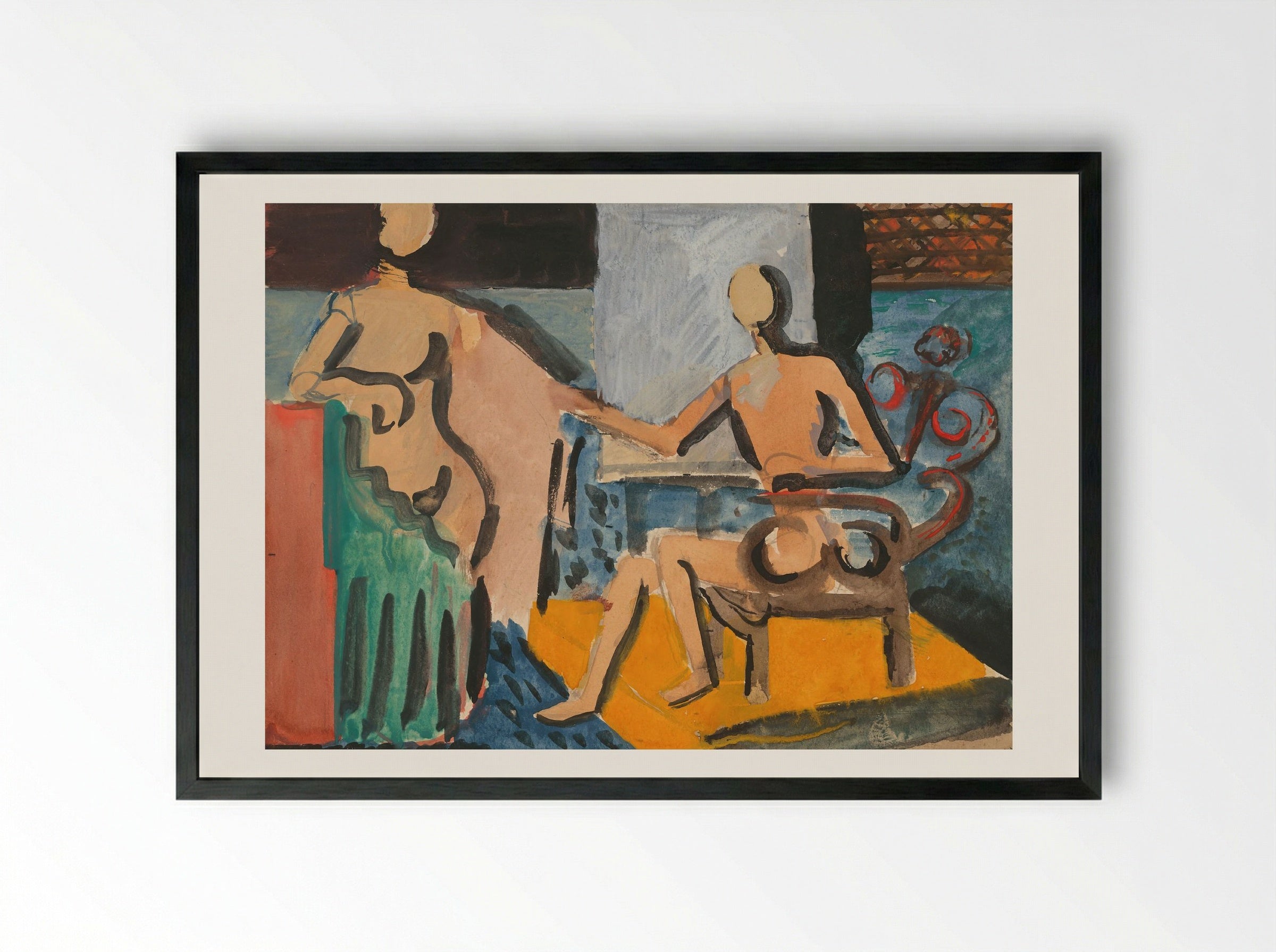 Atelier - Cyprián Majerník - Framed Print Black