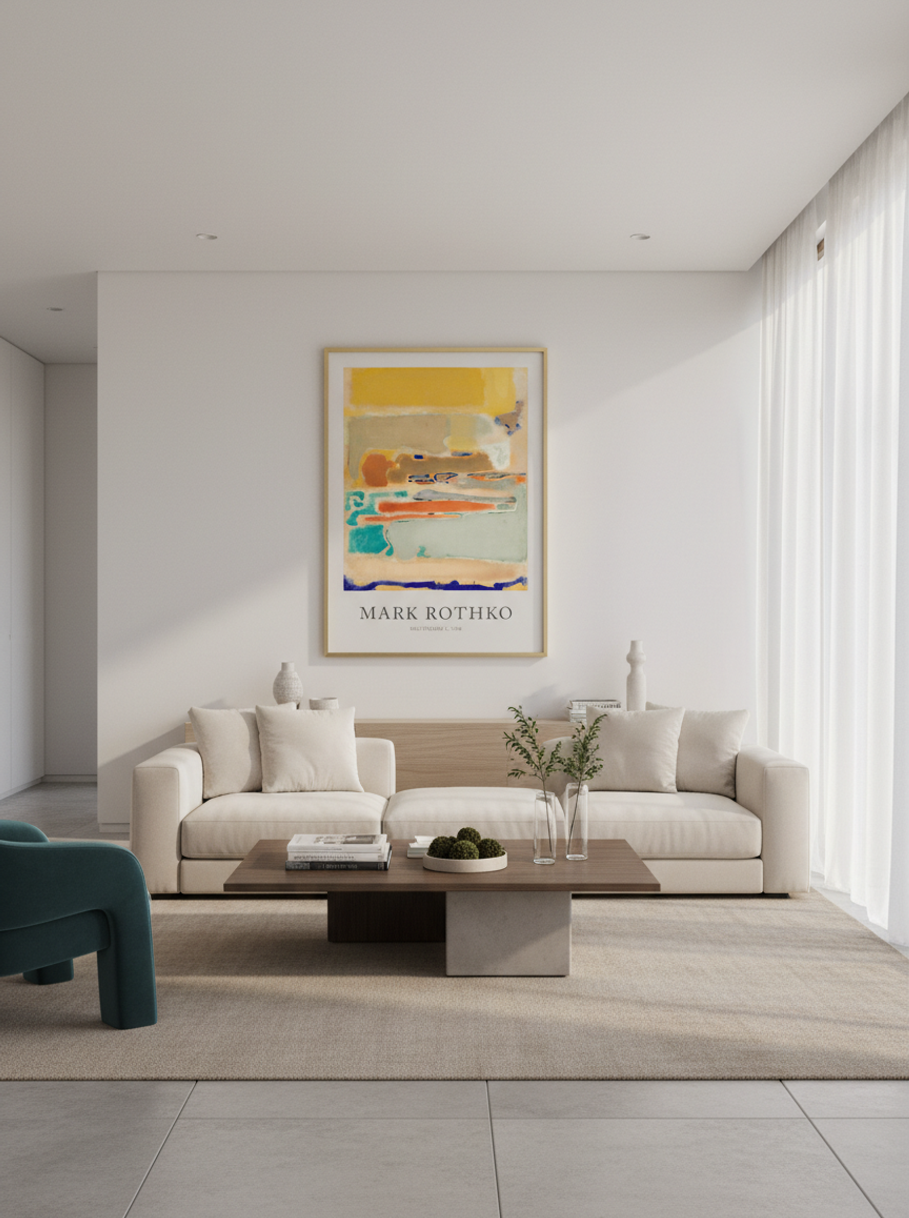 Multiform - Mark Rothko - Lifestyle