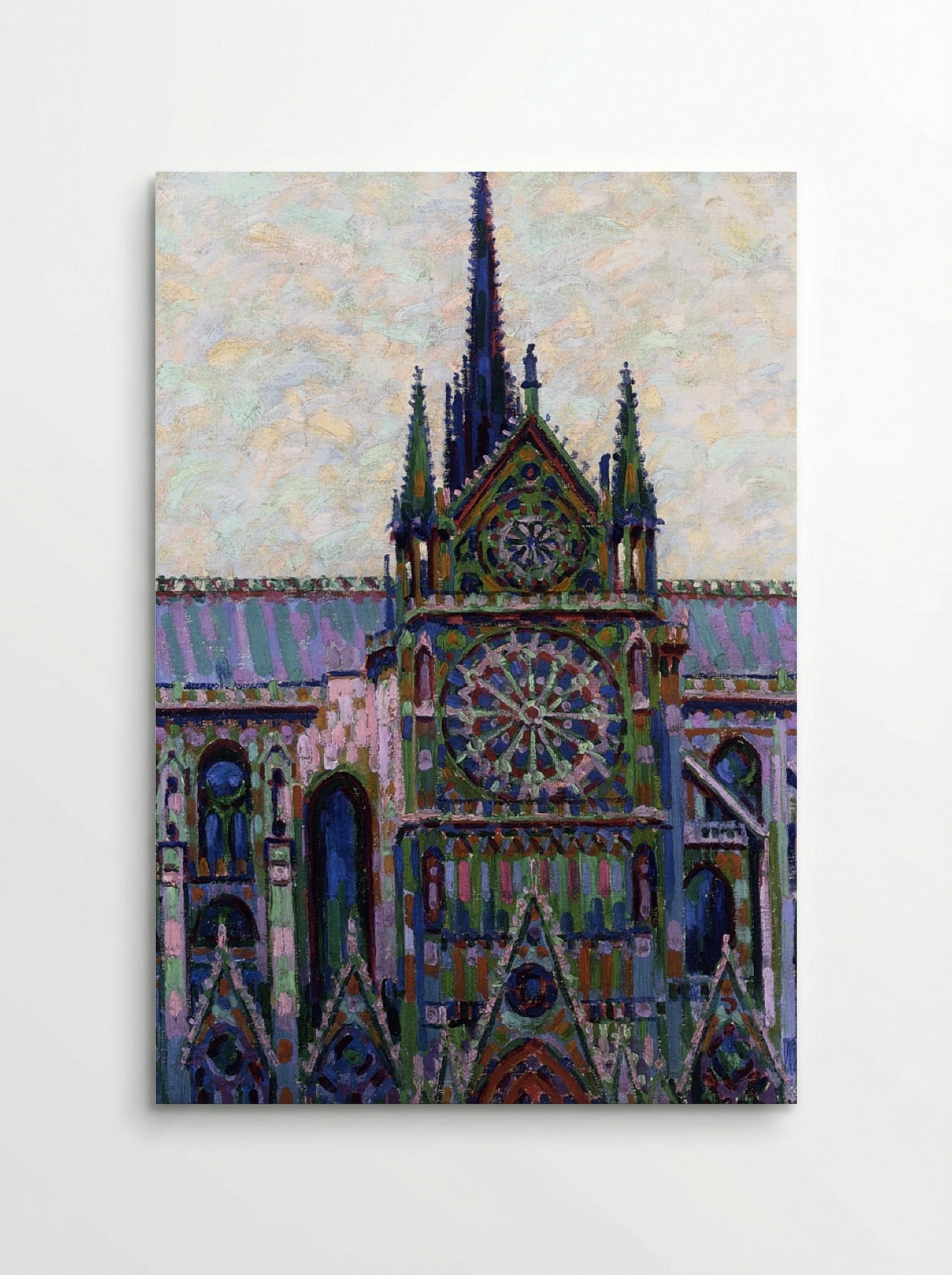 Notre Dame de Paris - Auguste Herbin - Poster