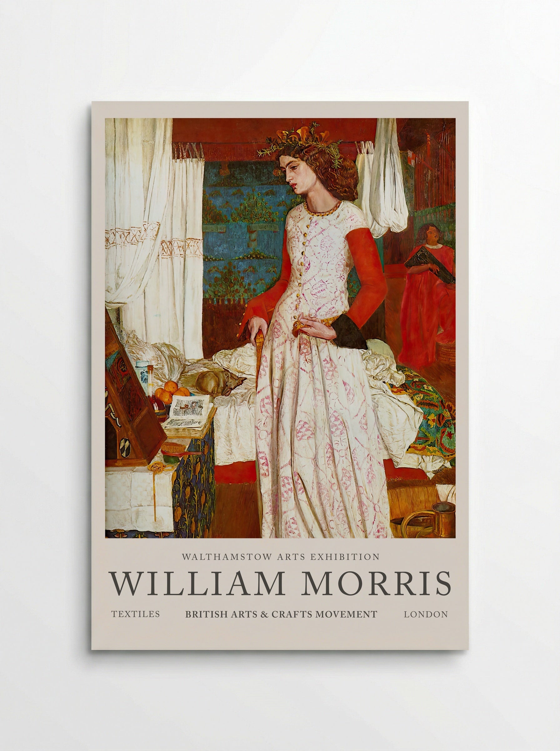 La Belle Iseult - William Morris - Poster