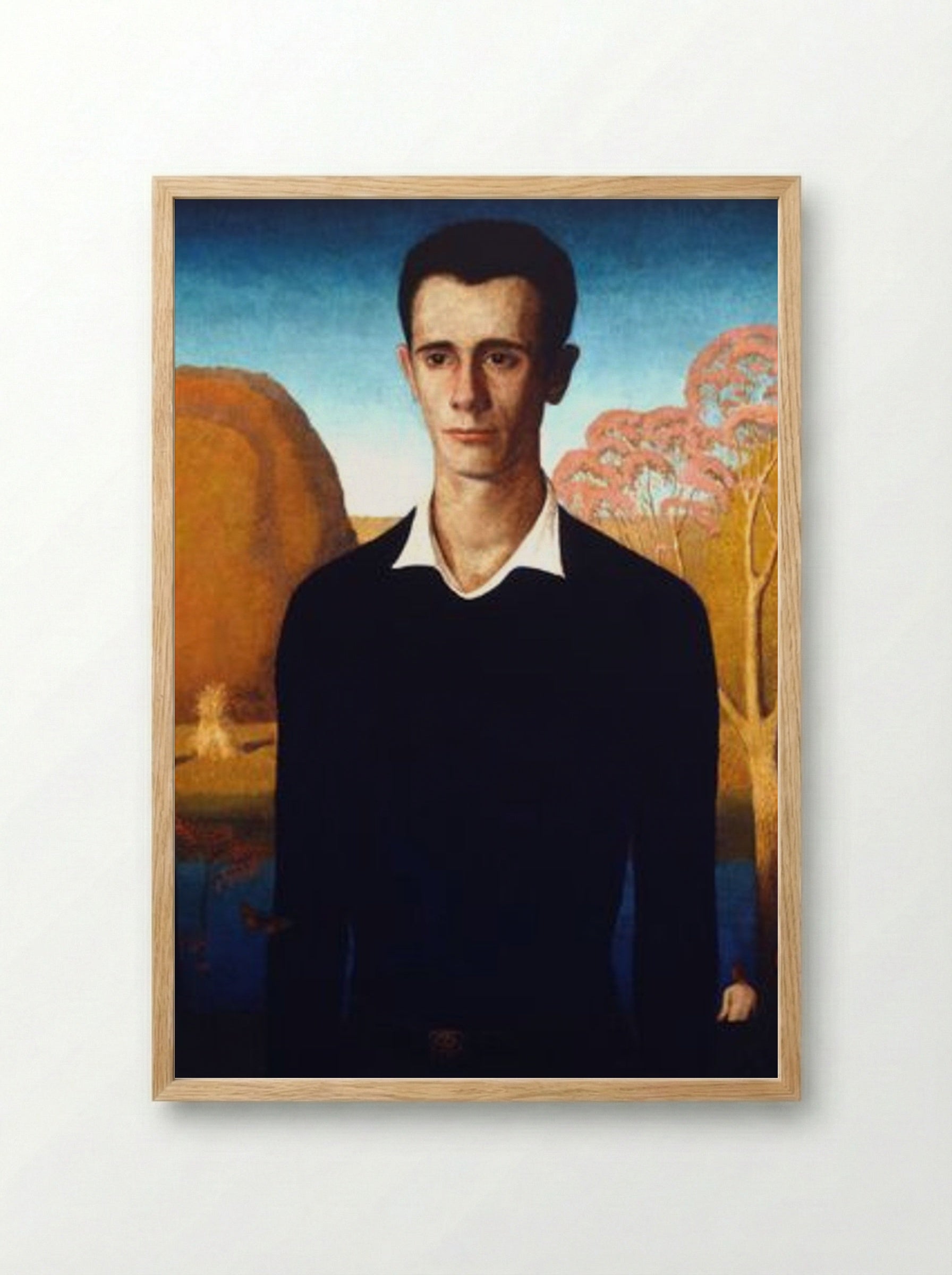 Arnold Comes of Age - Grant Wood - Framed Print Wood