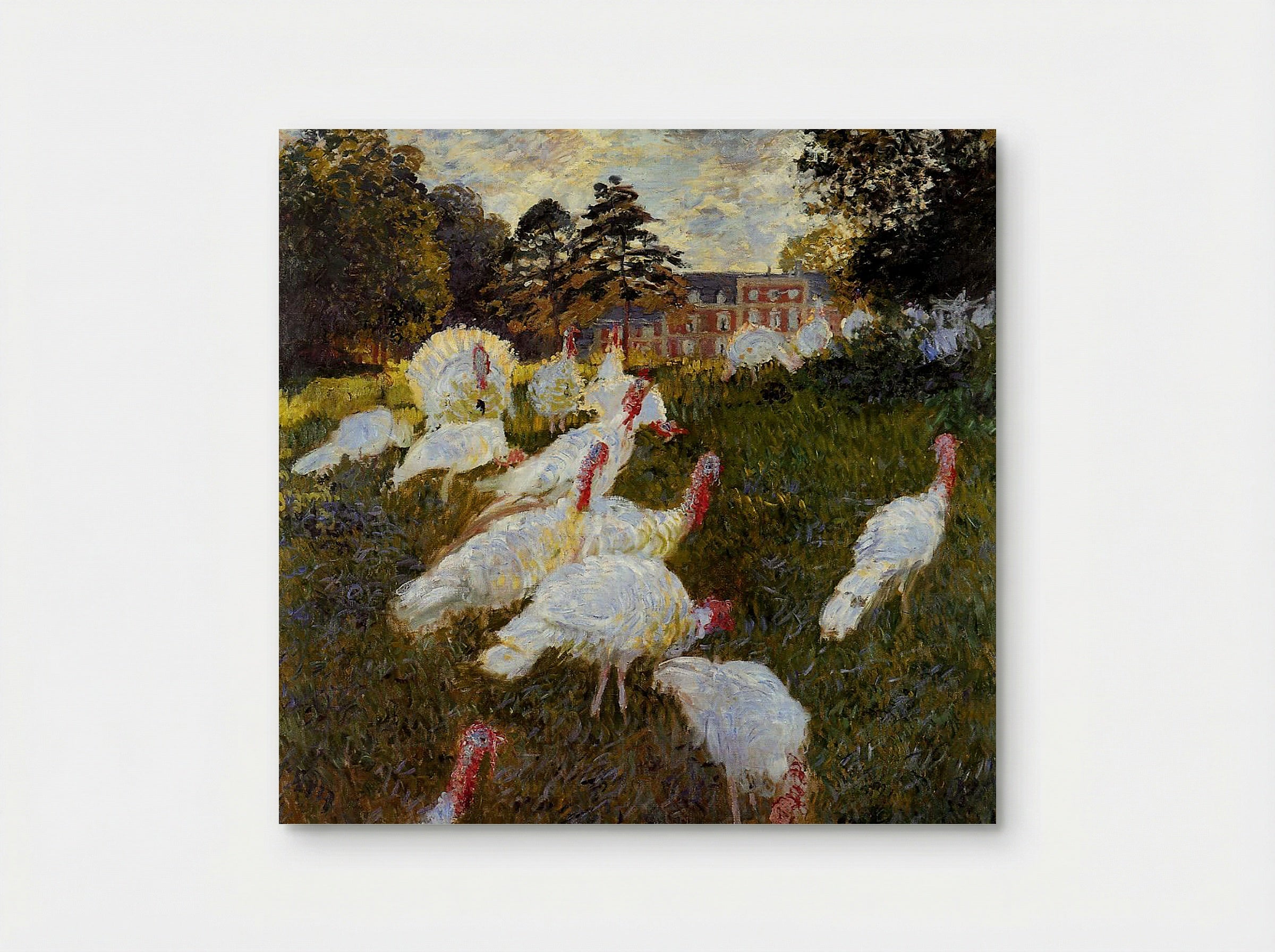 The Turkeys - Claude Monet - Poster