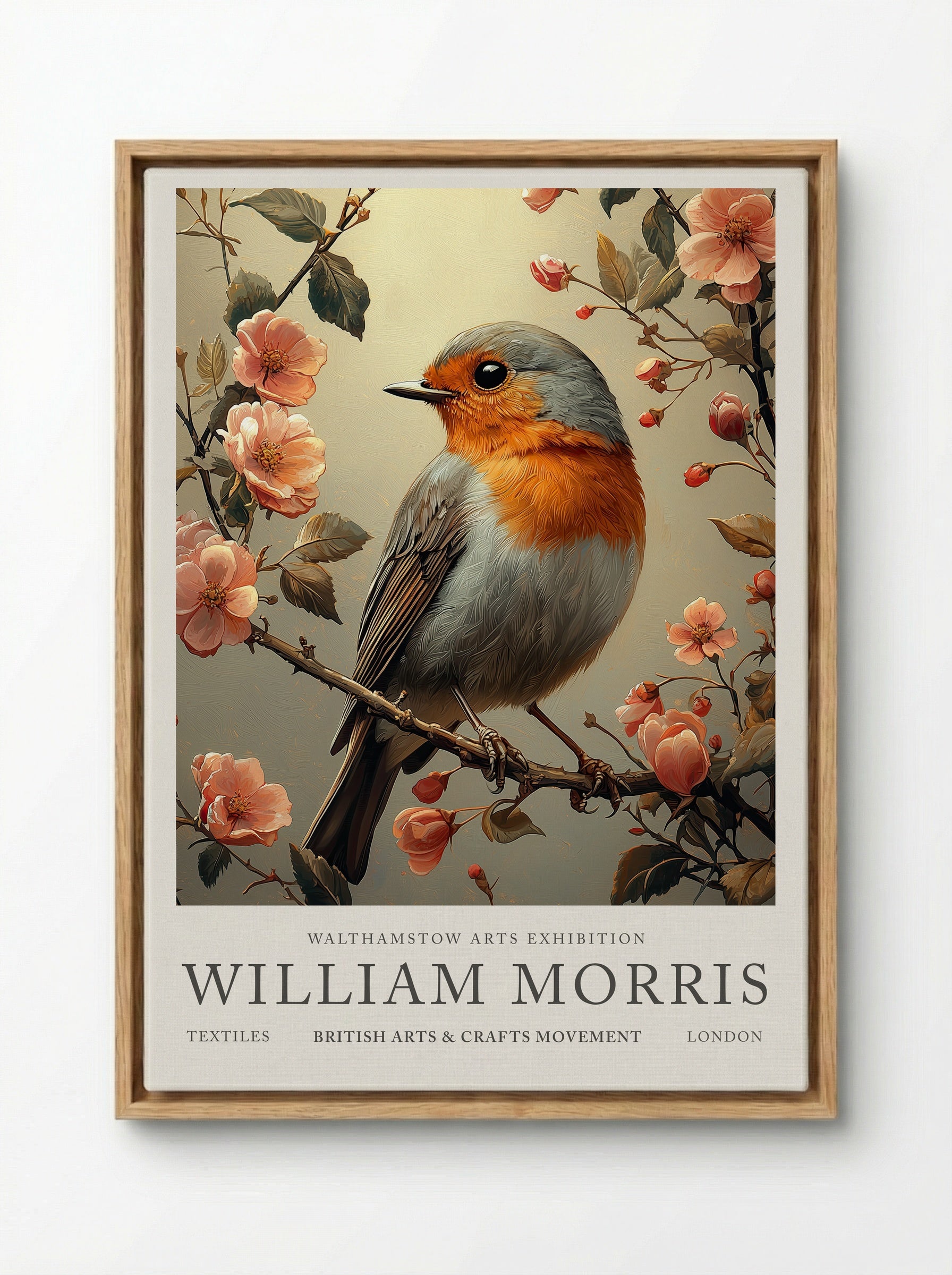 Robin Reflection - William Morris